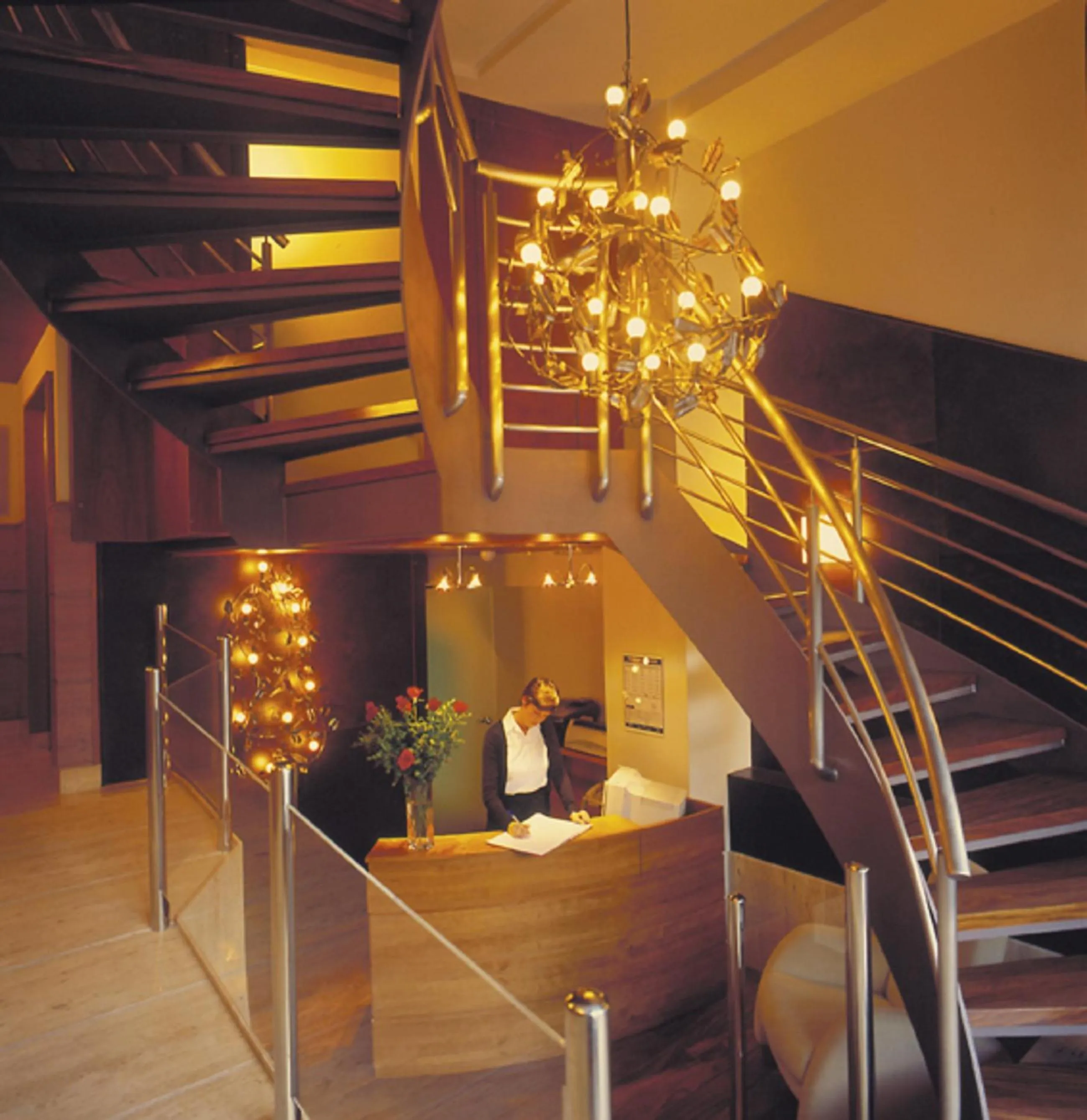Lobby or reception in Hotel Zaragoza Plaza