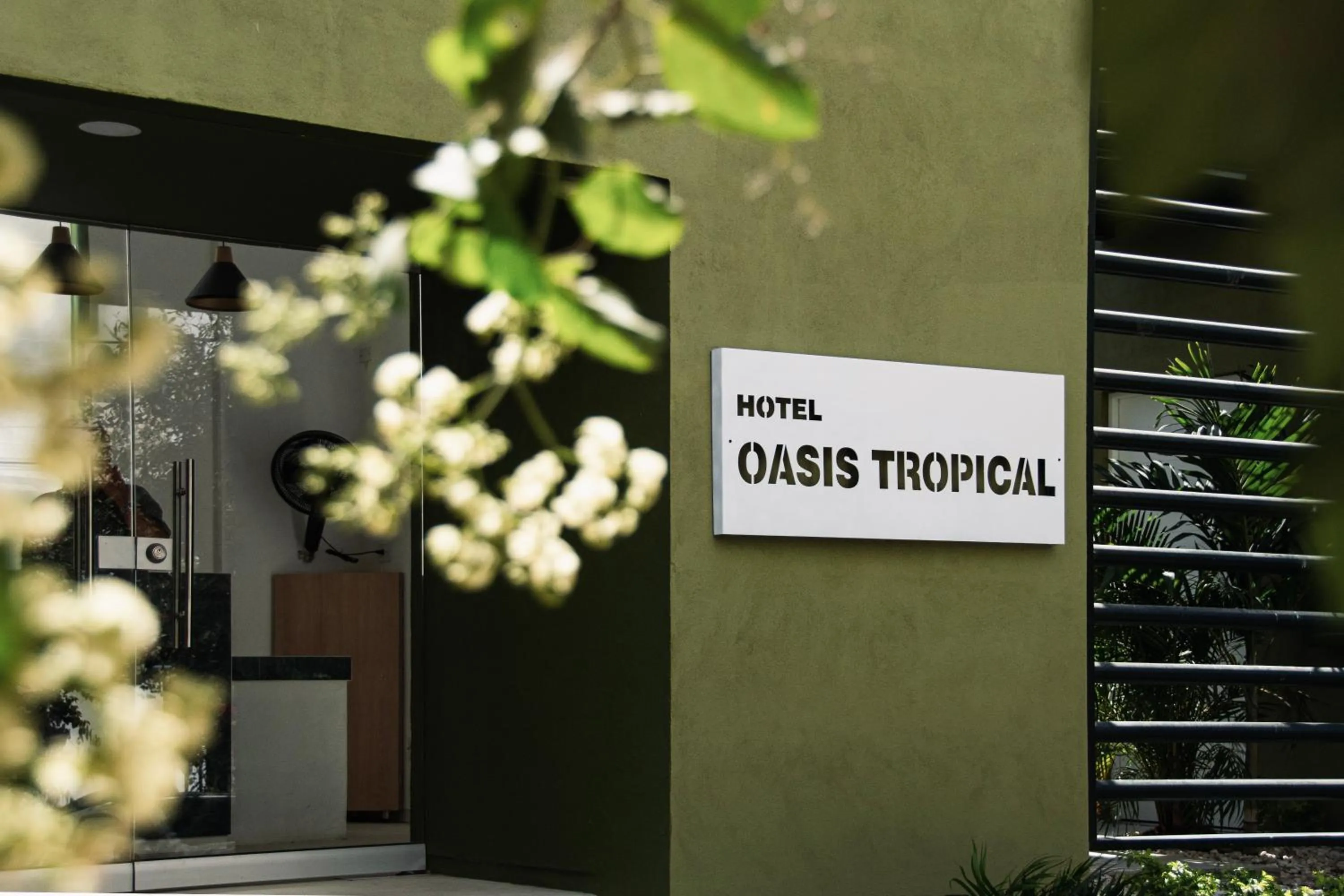 Facade/entrance in OASIS TROPICAL HOTEL