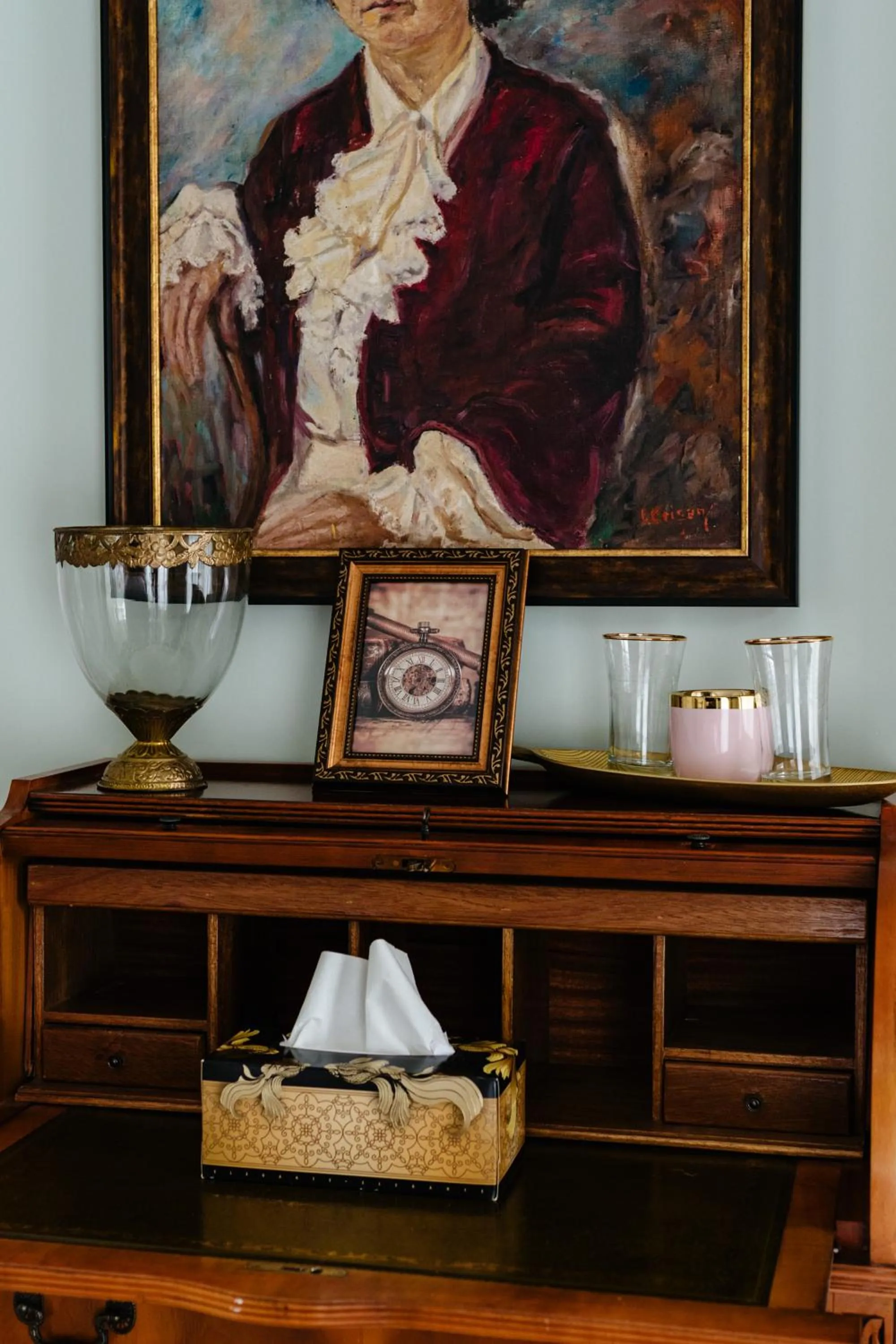 Decorative detail in Ateneea Luxury Rooms