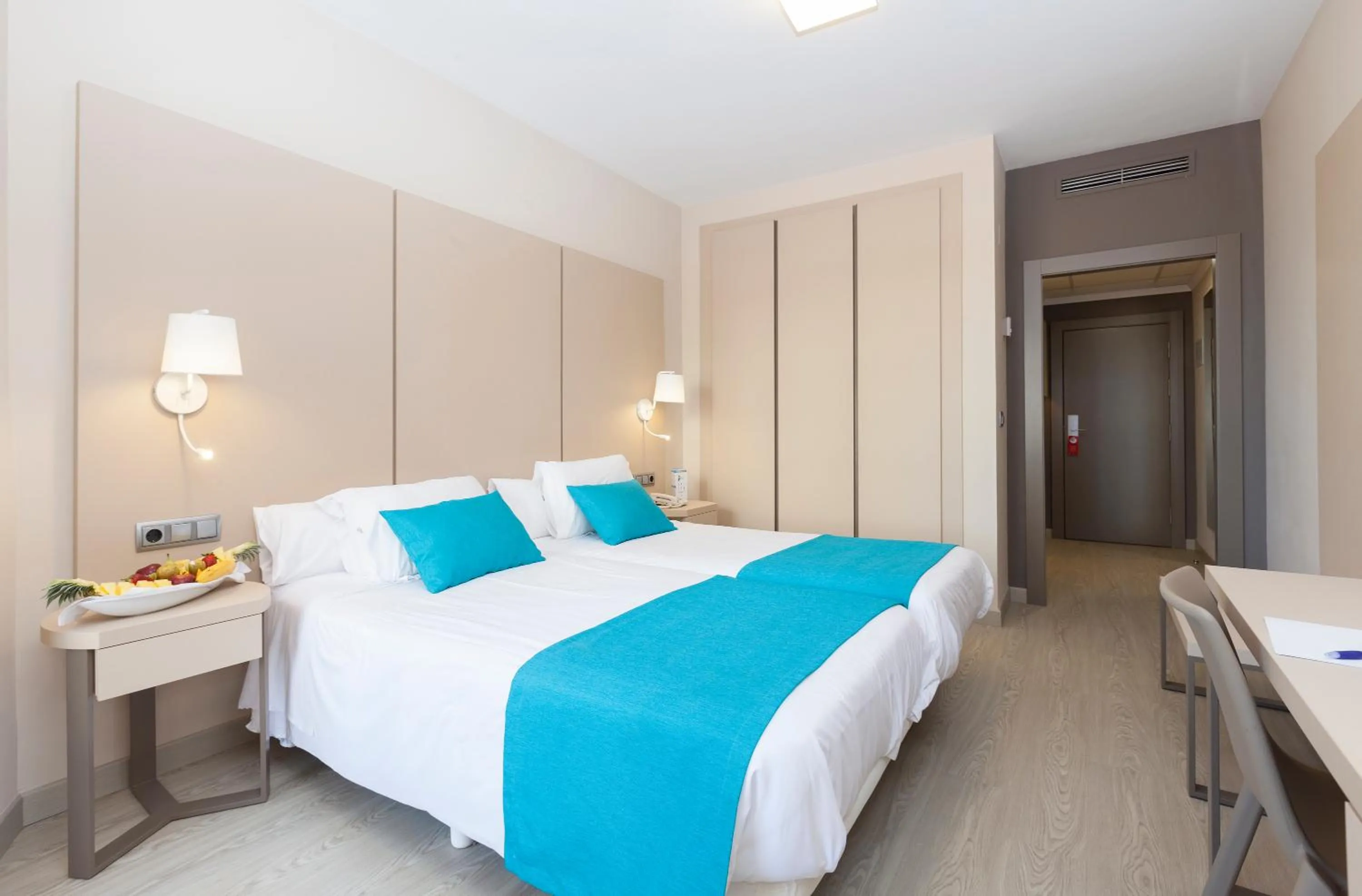 Bed in Hotel Peñiscola Palace