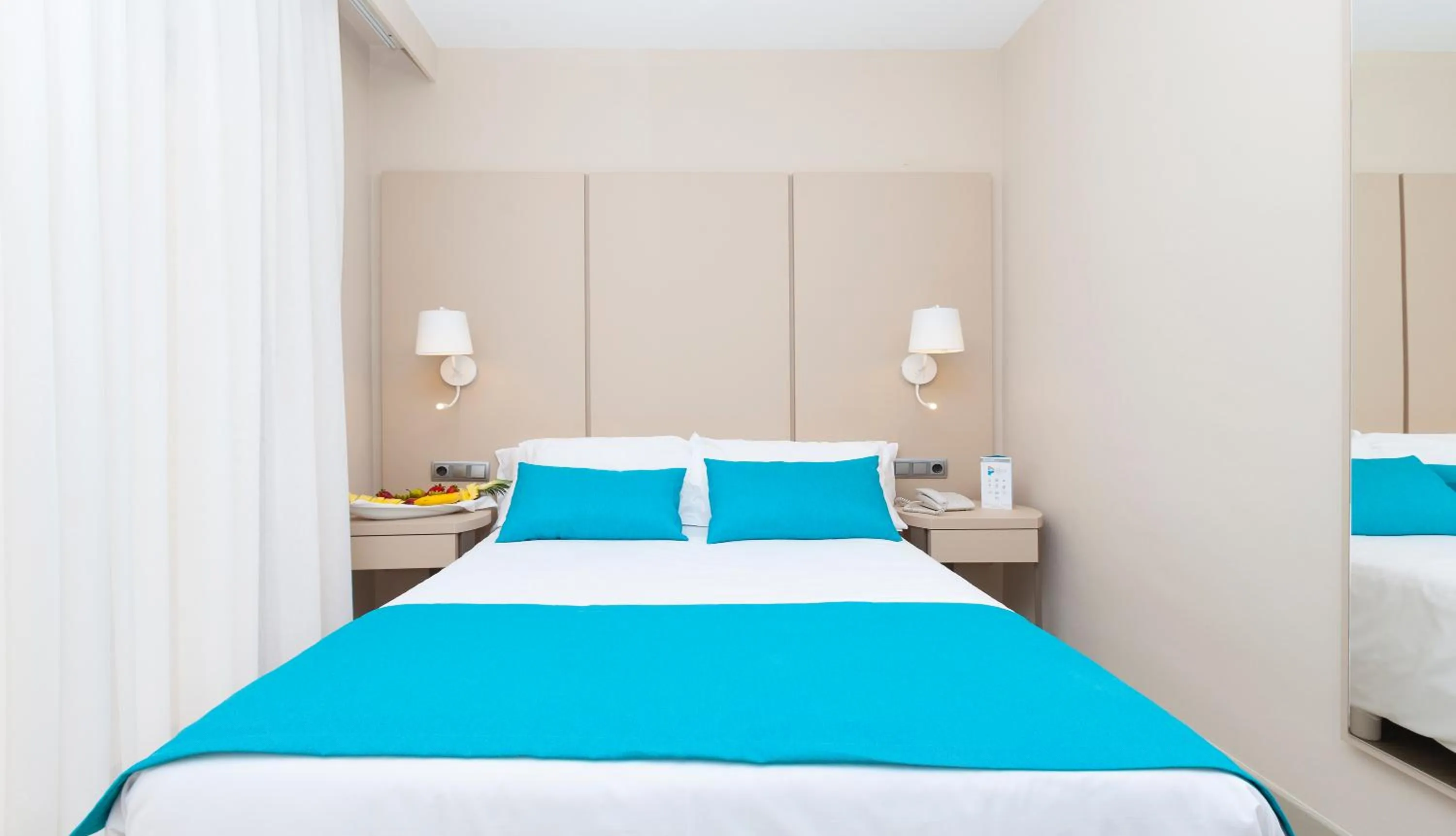 Bed in Hotel Peñiscola Palace