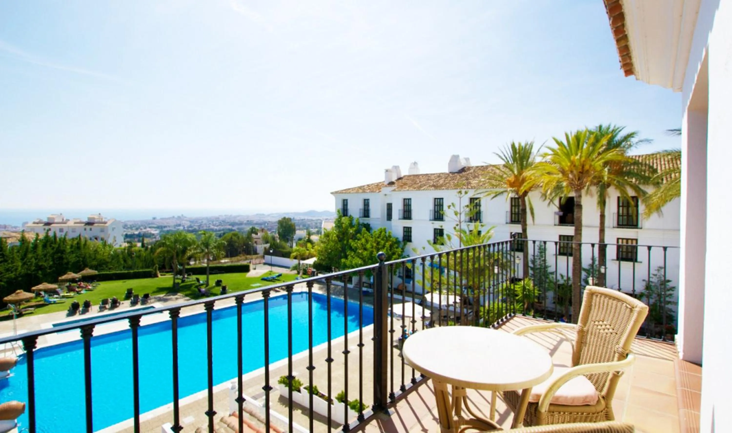 Balcony/Terrace in Ilunion Hacienda de Mijas
