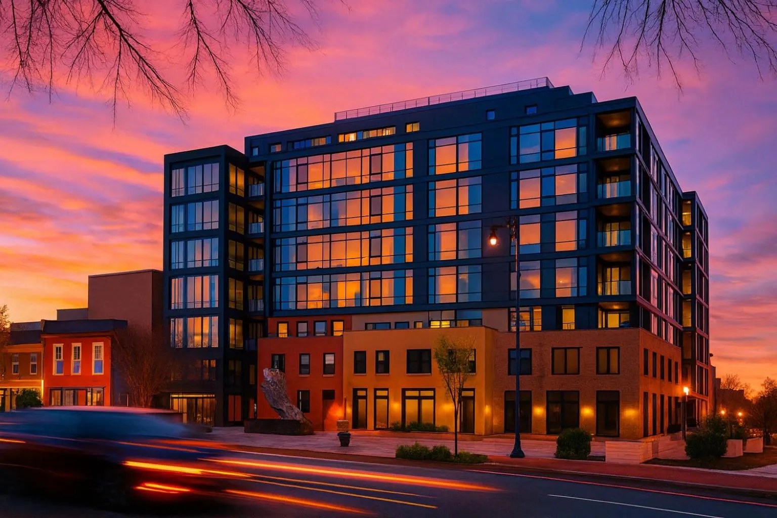 Property building in Pure Voyage Shaw