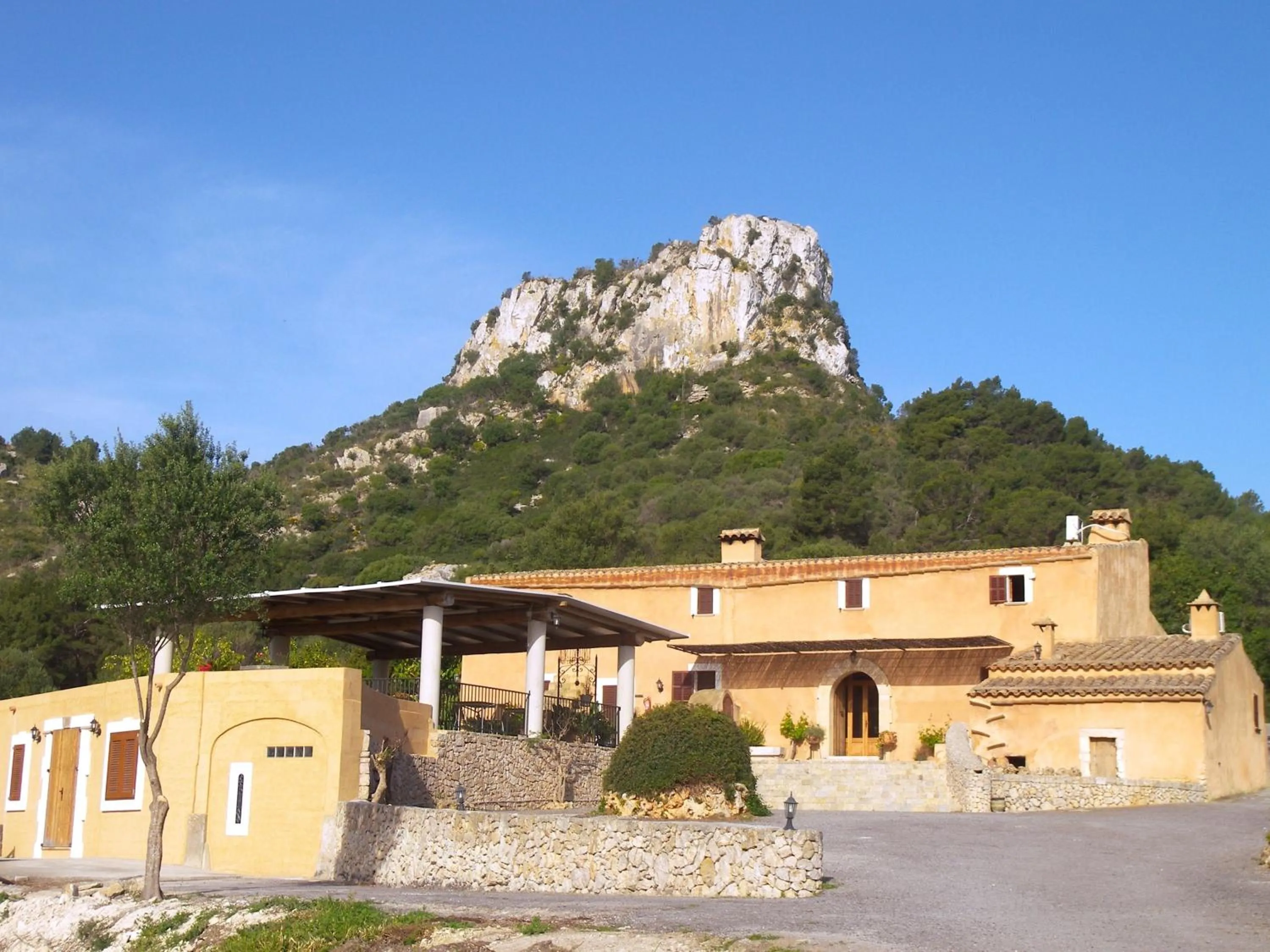 Patio in Agroturisme Es Picot