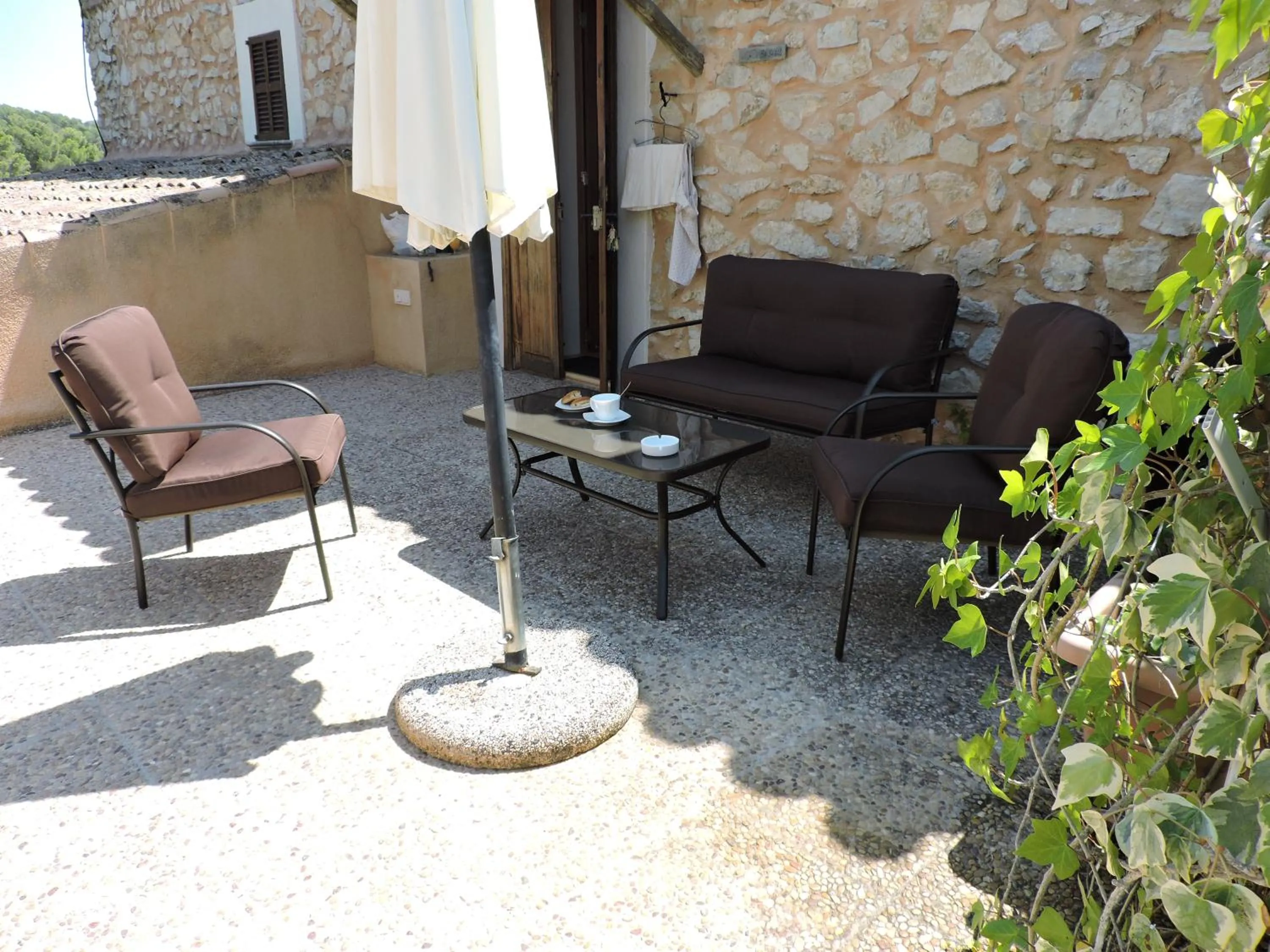 Patio in Agroturisme Es Picot