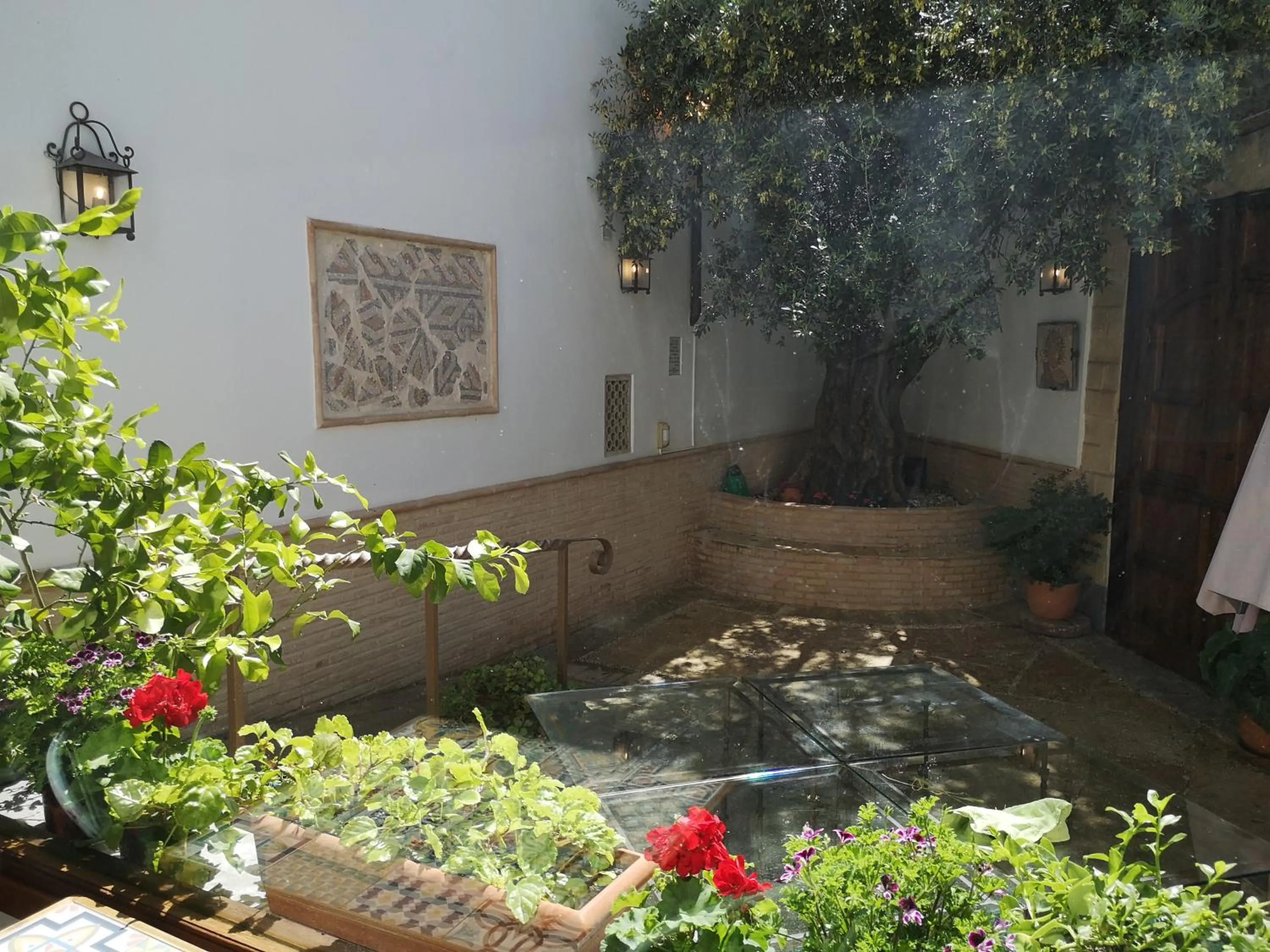 Patio in La Llave de la Judería Hotel Boutique