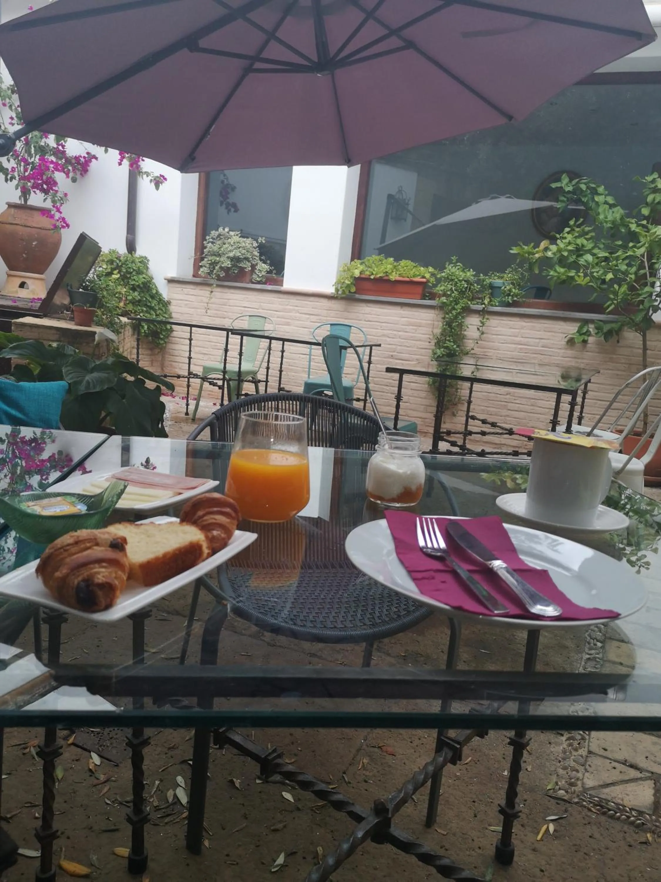 Breakfast in La Llave de la Judería Hotel Boutique