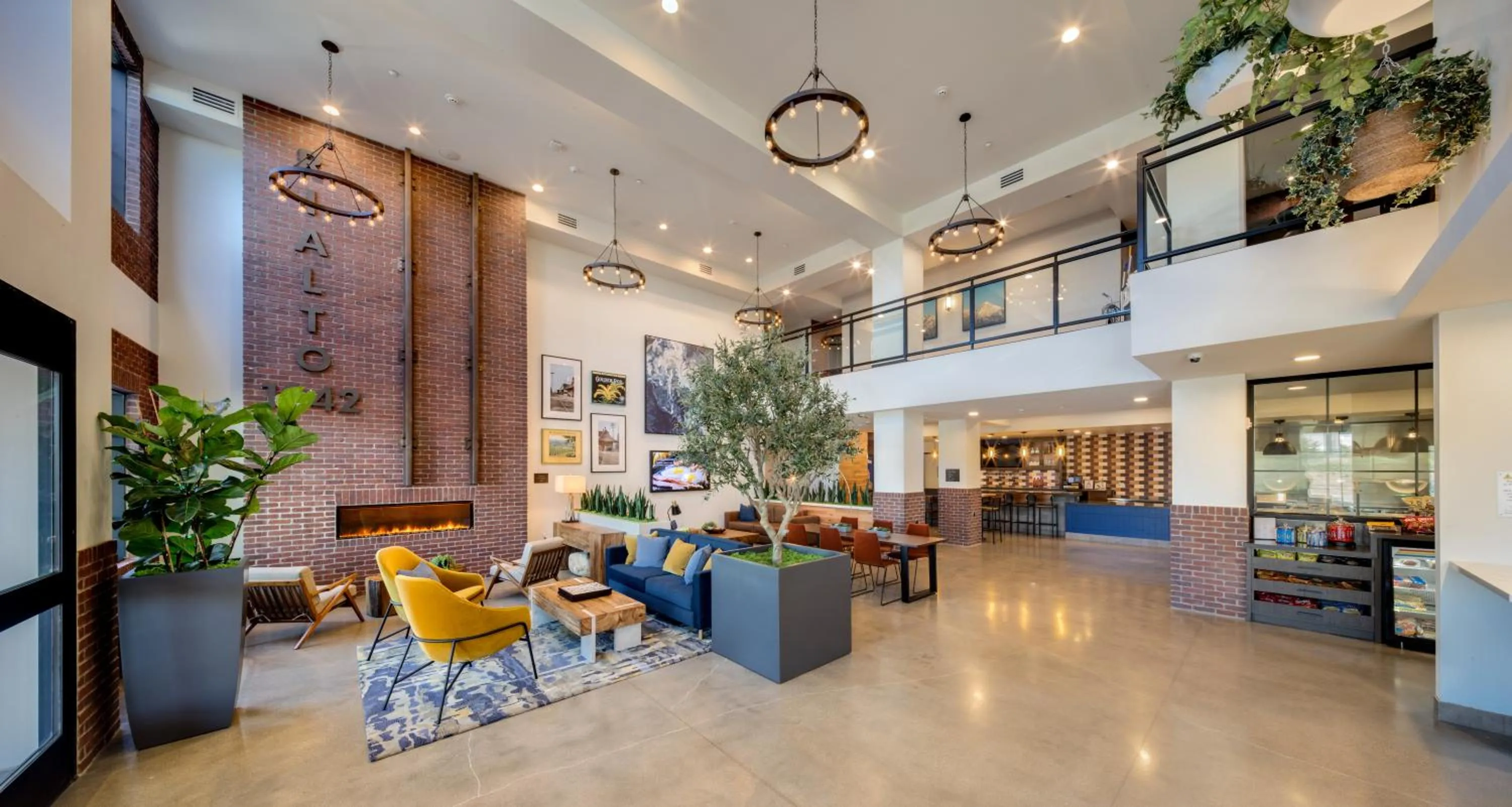 Lobby or reception in Ayres Hotel Rialto Fontana