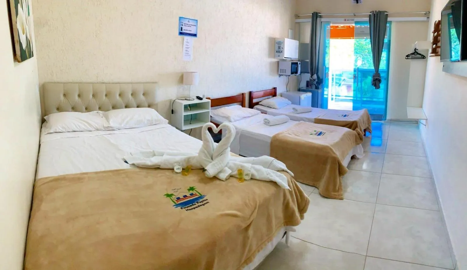 Bedroom in Pousada Ubatuba