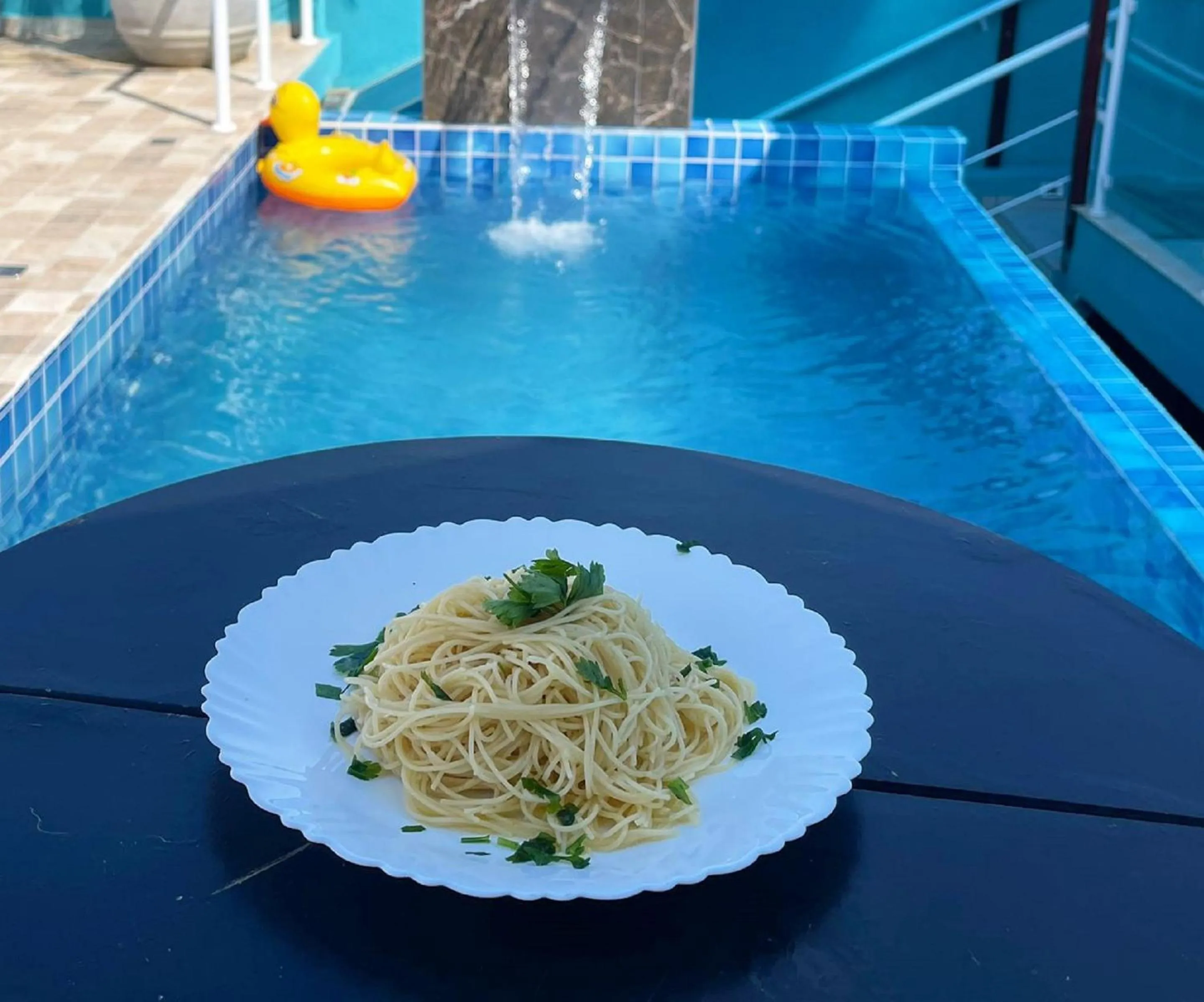 Food and drinks in Pousada Ubatuba