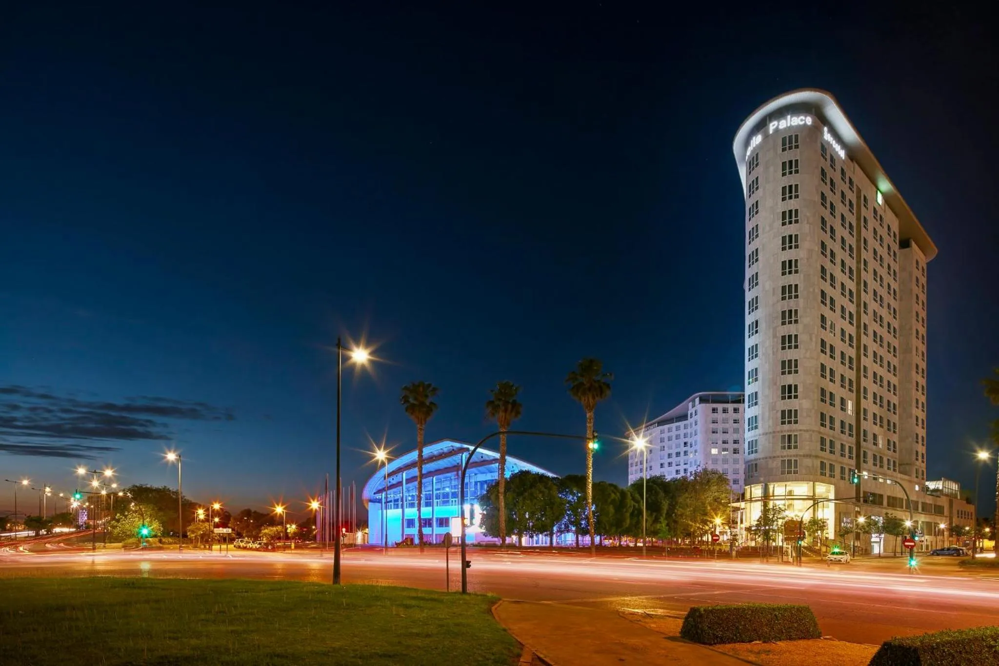 Facade/entrance in Sercotel Sorolla Palace