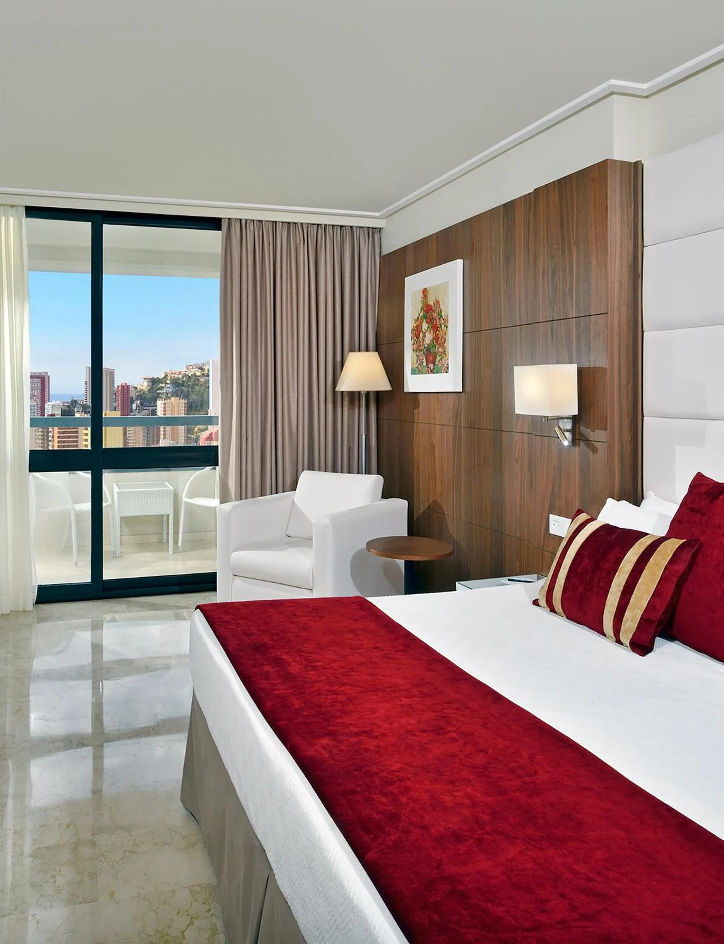 Bed in Melia Benidorm