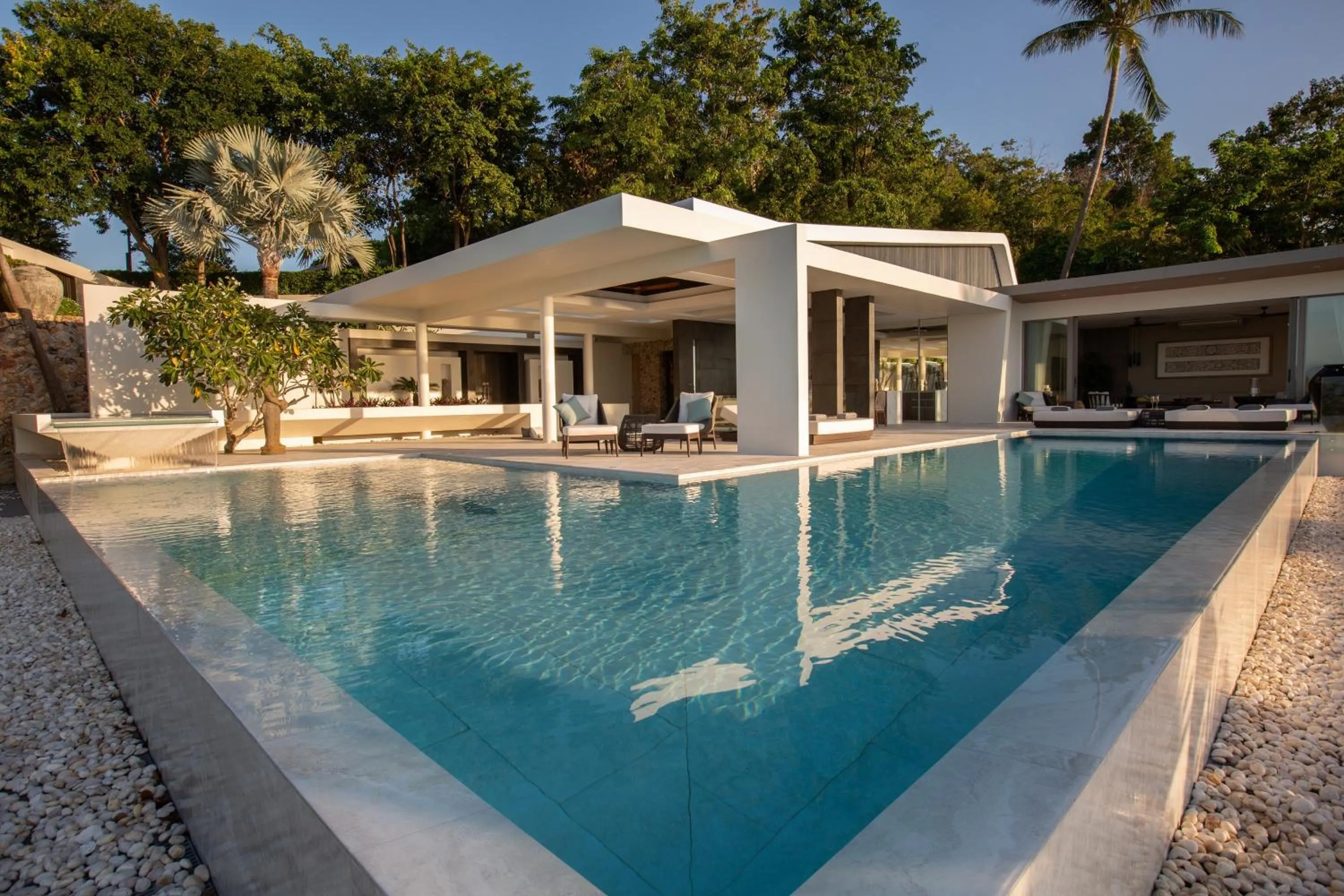 Pool view in Villa Celadon