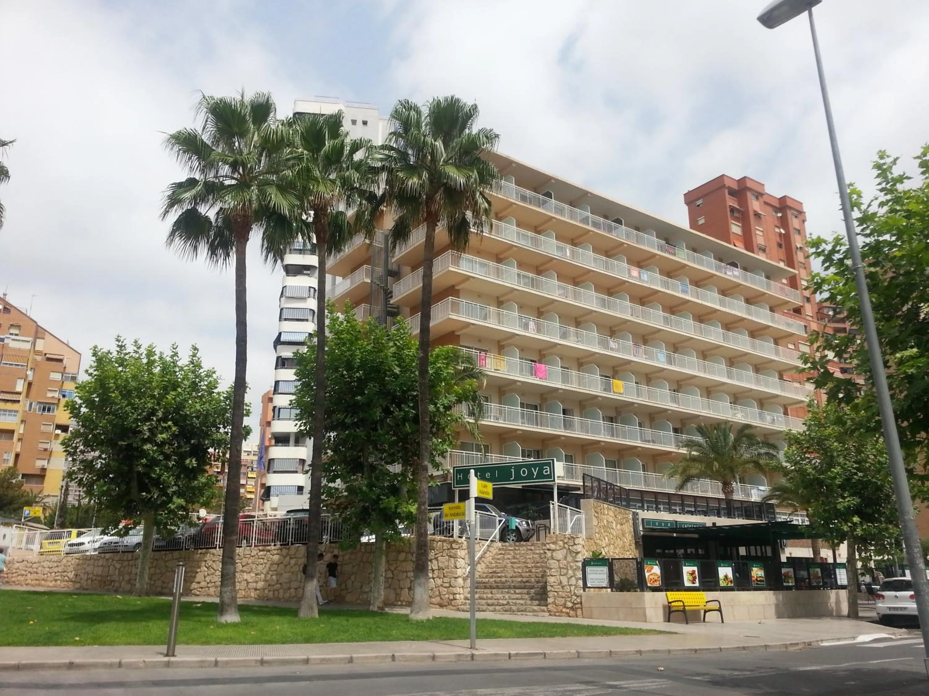Property building in Hotel Joya