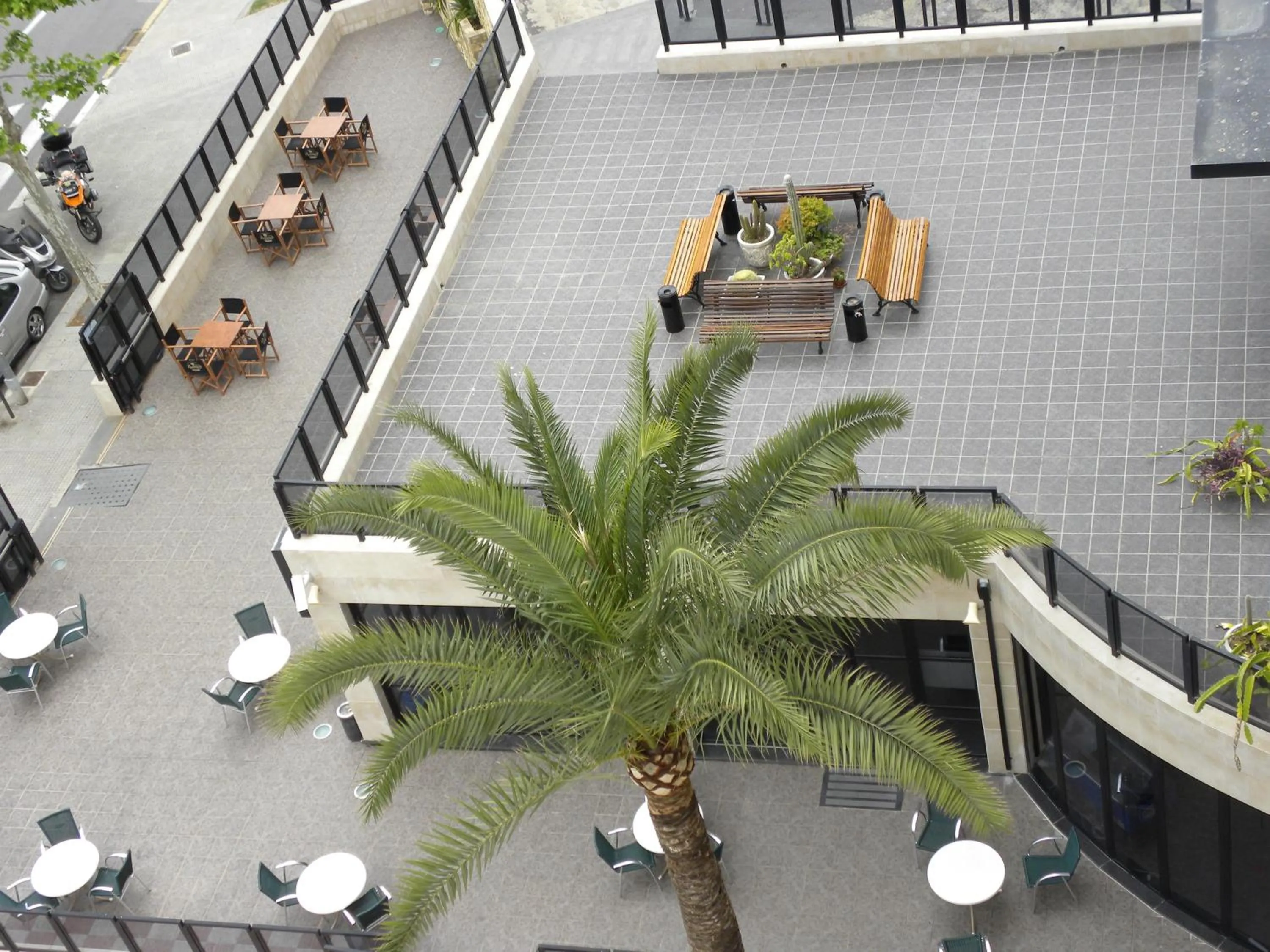 Bird's eye view in Hotel Joya