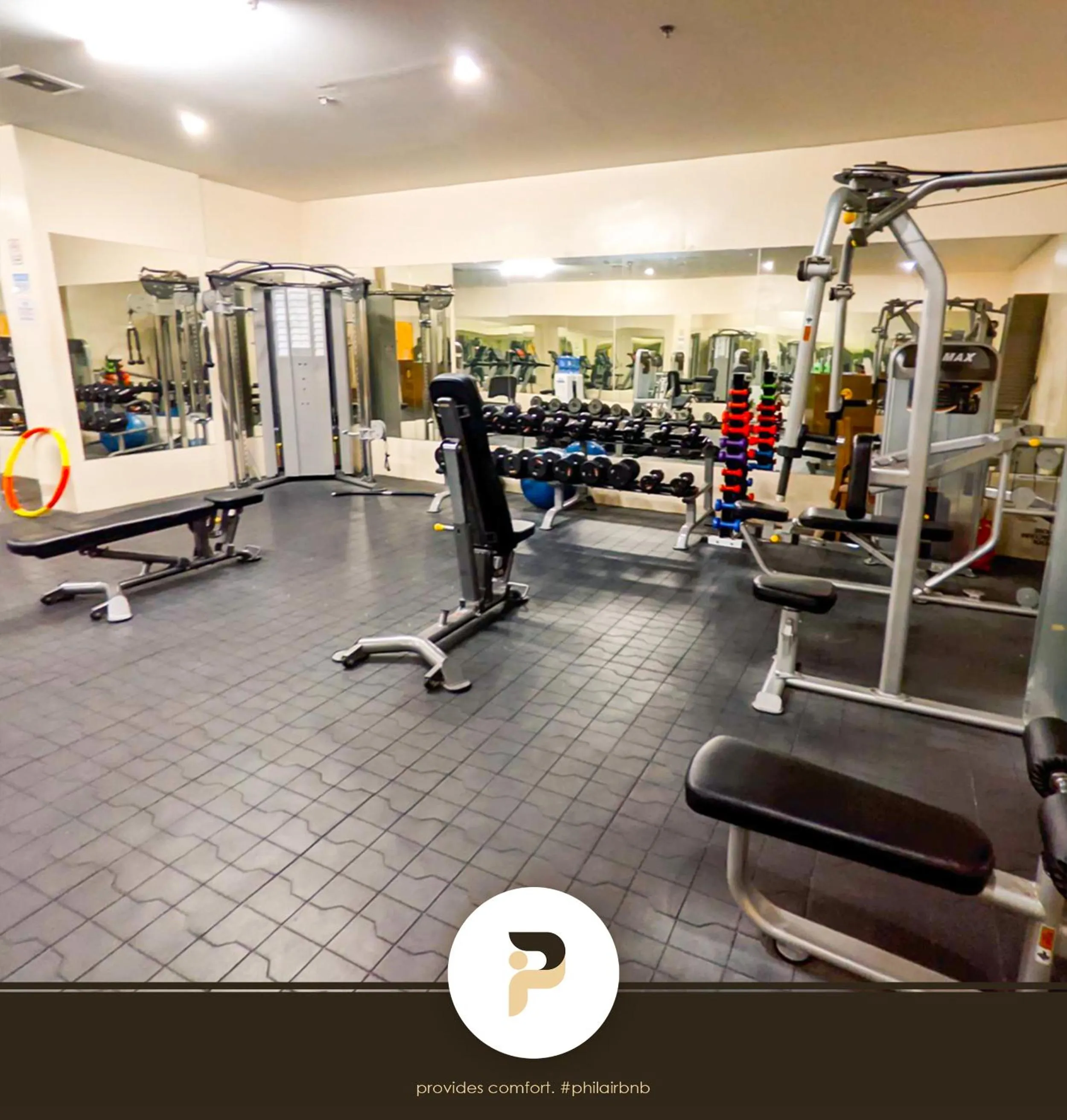 Fitness centre/facilities in FULLY FURNISHED STUDIO NEAR MOA