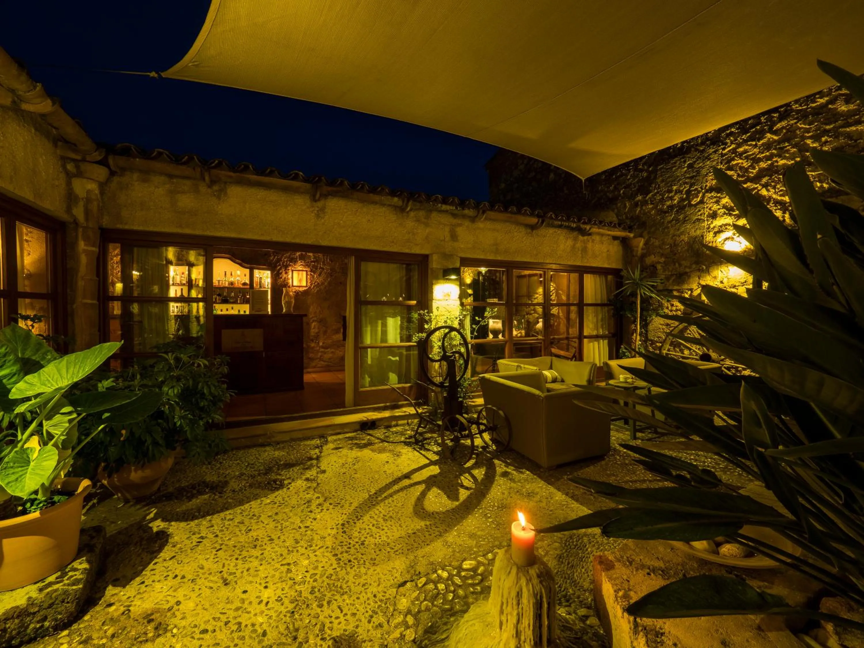 Patio in Protur Residencia Son Floriana