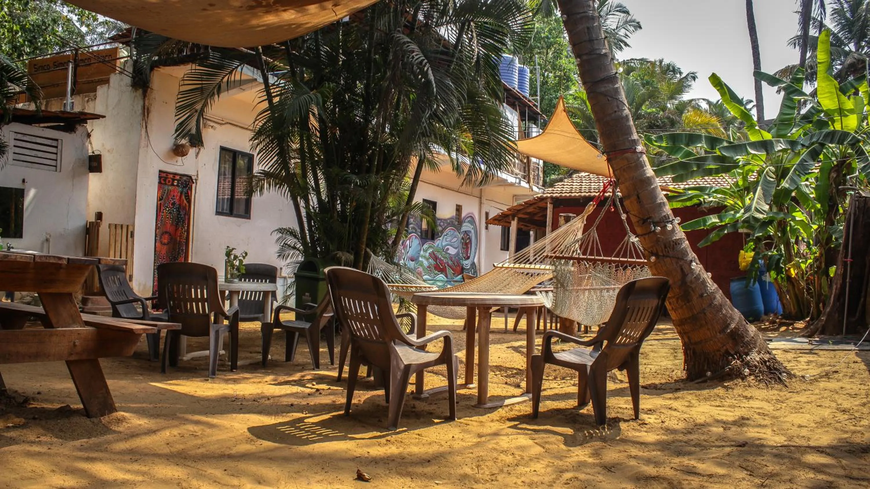 Seating area in SPACELAND Mandrem