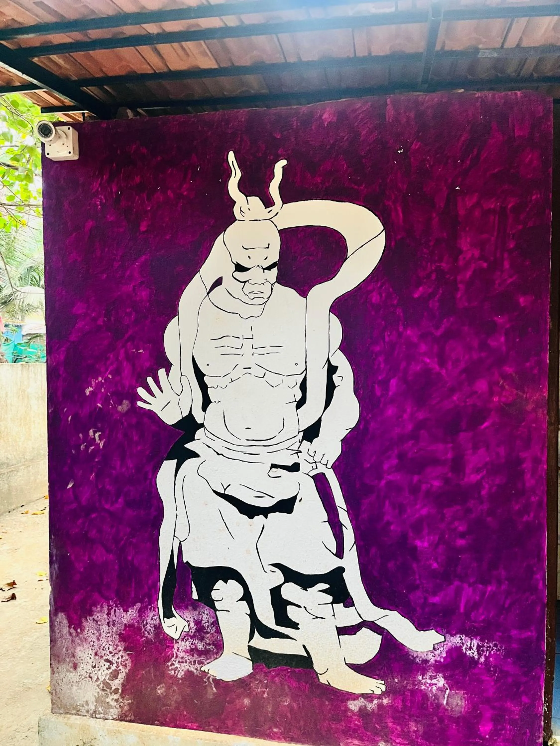 Decorative detail in SPACELAND Mandrem