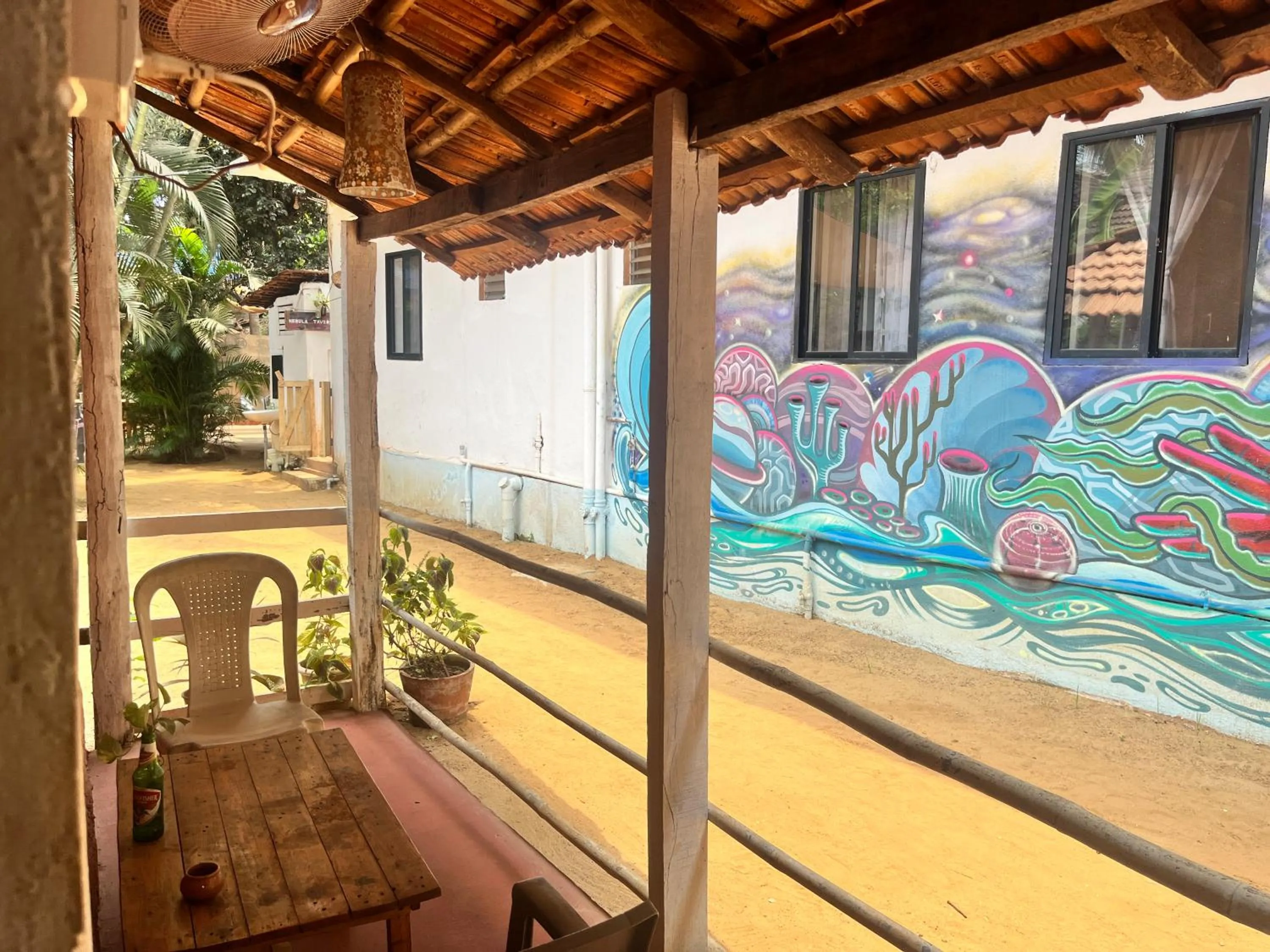 Patio in SPACELAND Mandrem