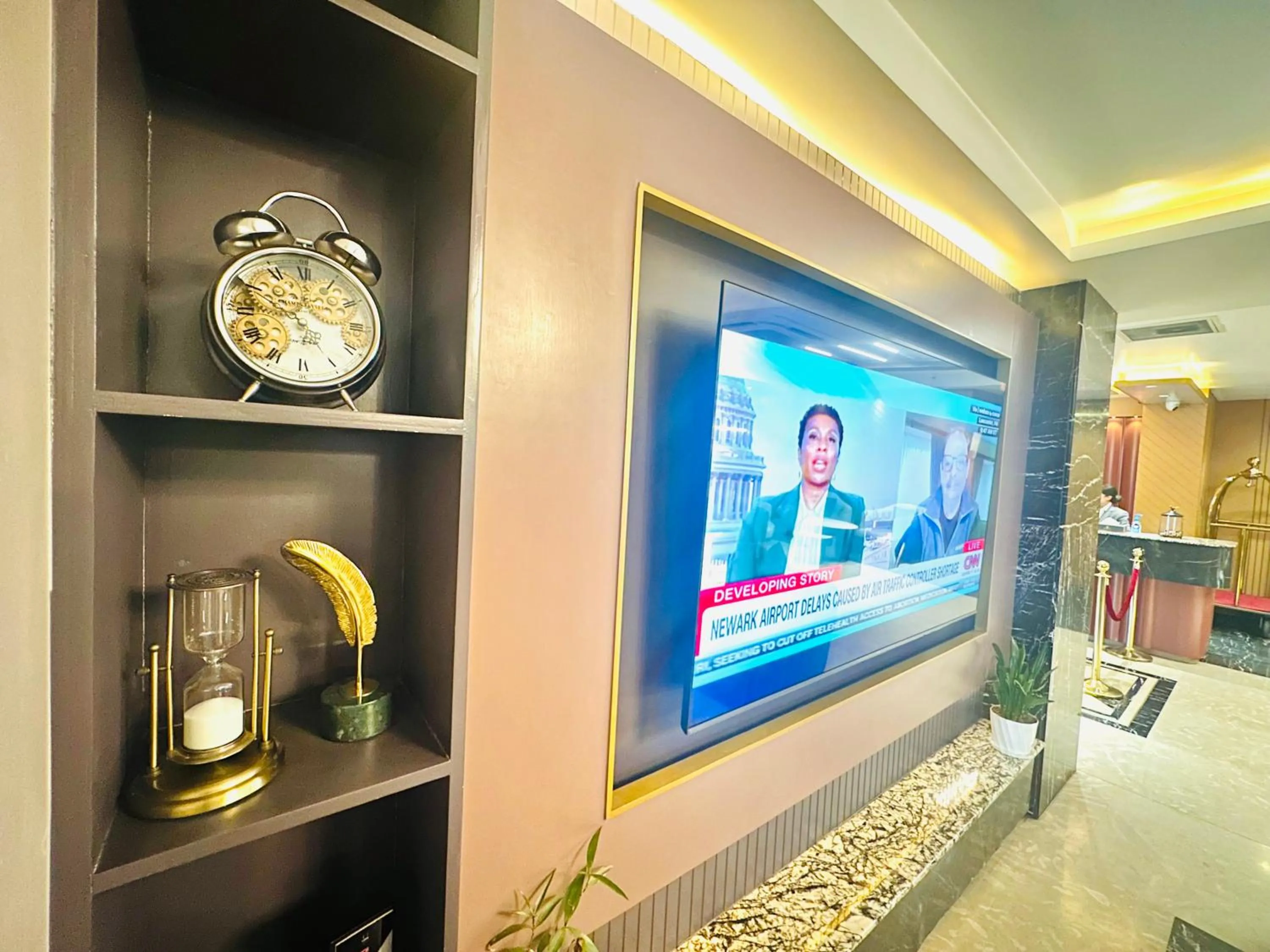 Communal lounge/ TV room in The Zabeer Dhaka