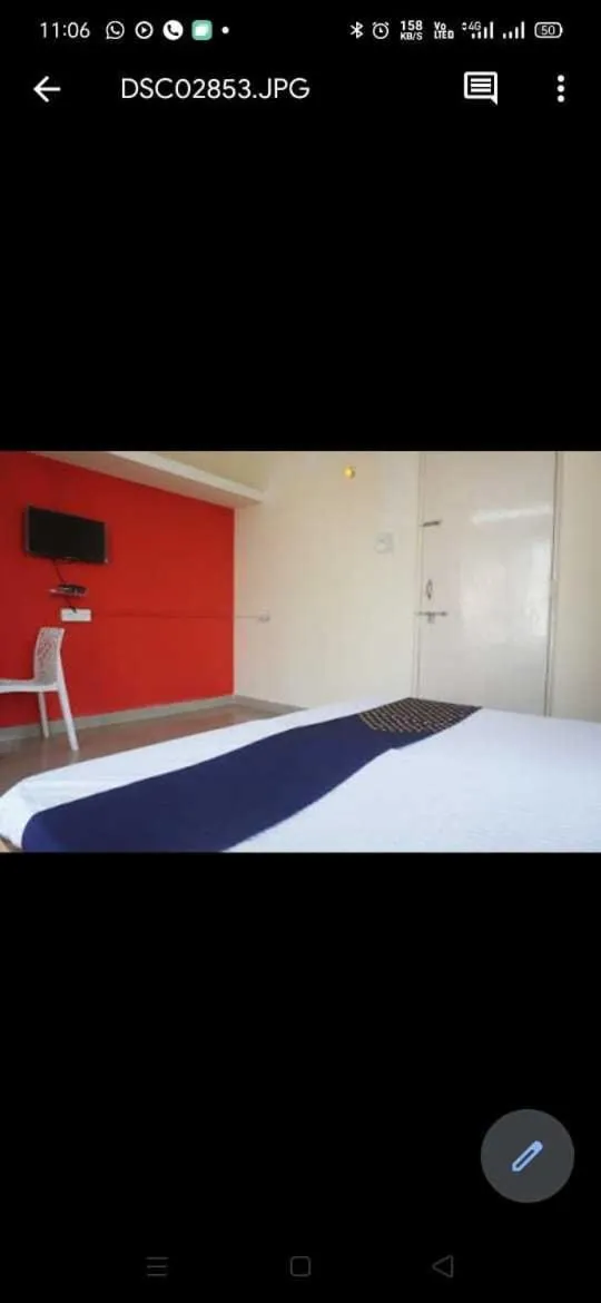 Bedroom in Hotel O Chalukya Executive