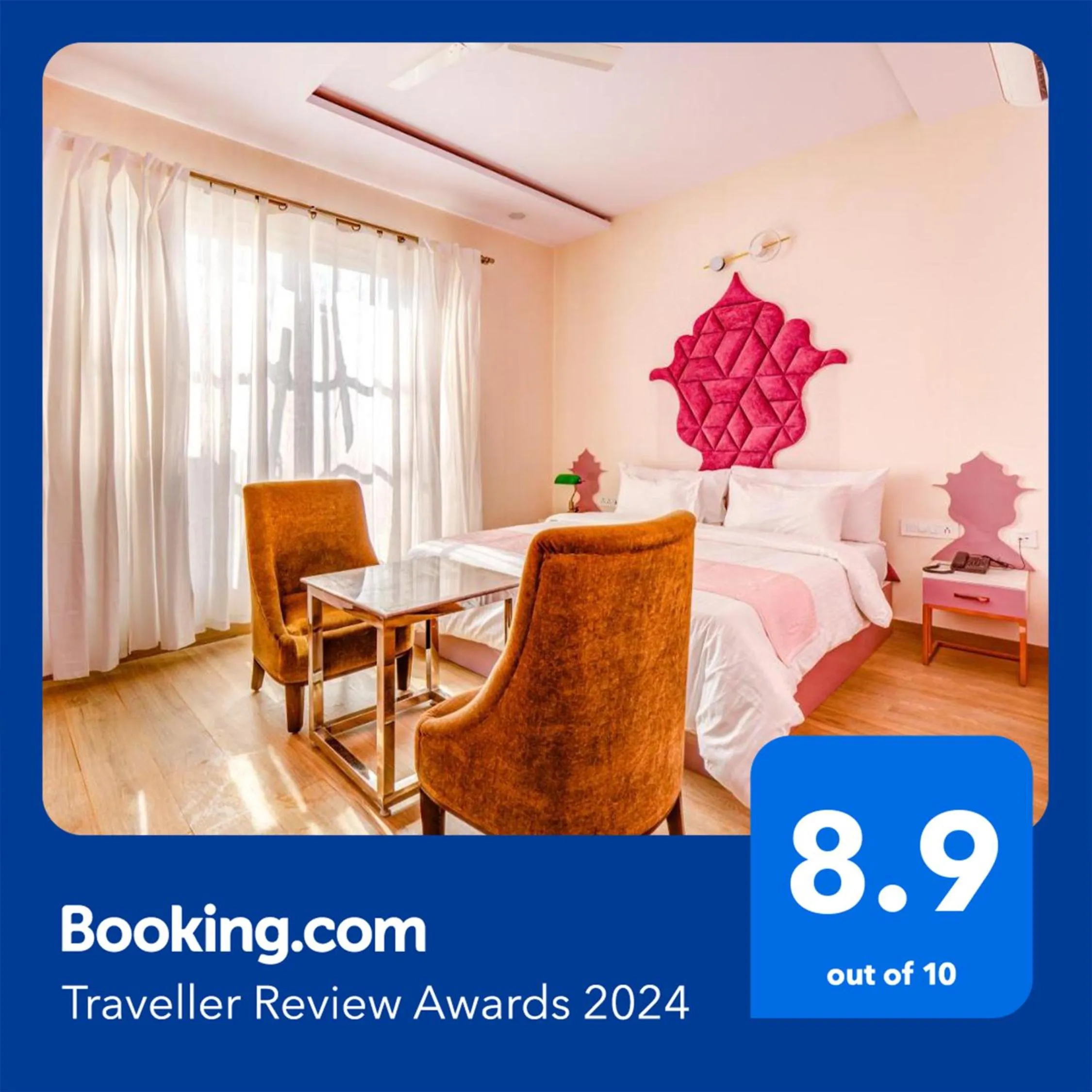 Bed in FabHotel The White Moon