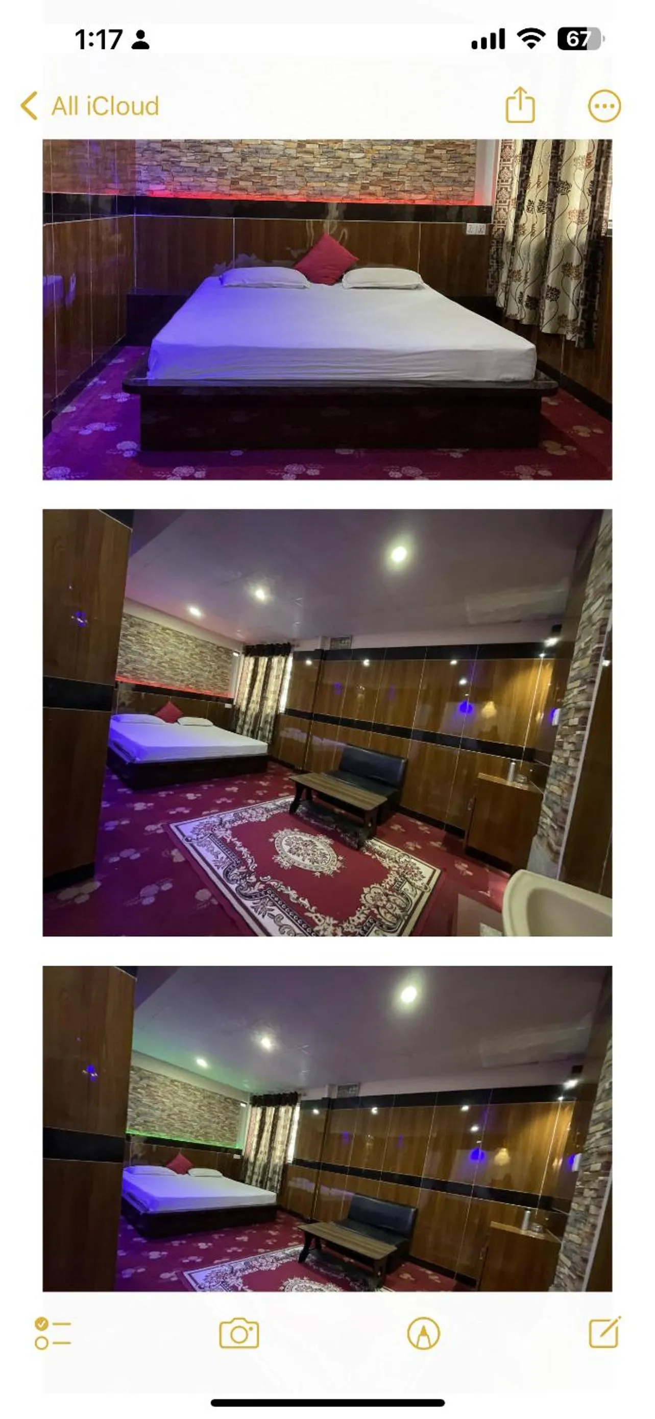 Bed in Sudha’s Garden Home