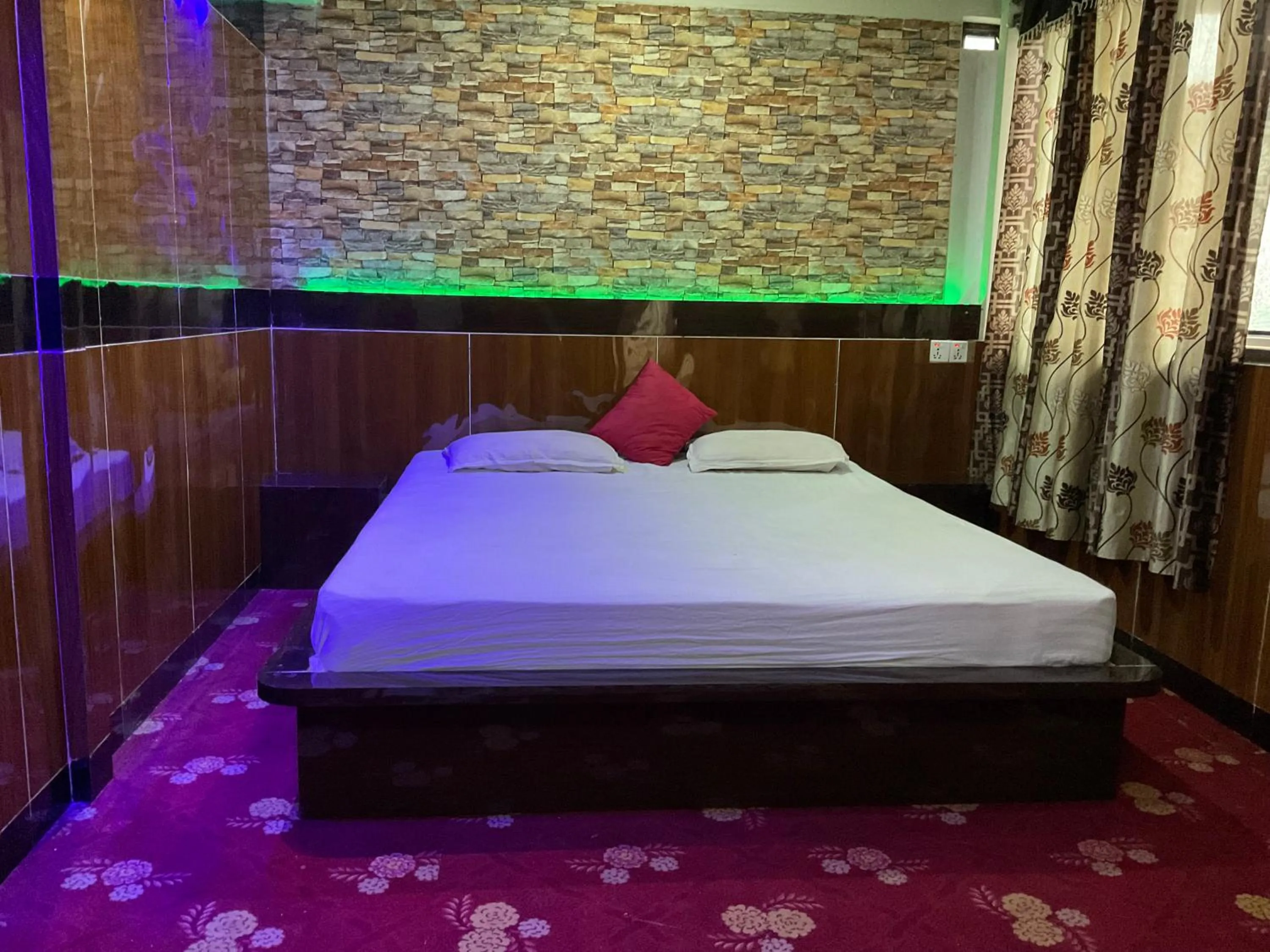 Bed in Sudha’s Garden Home