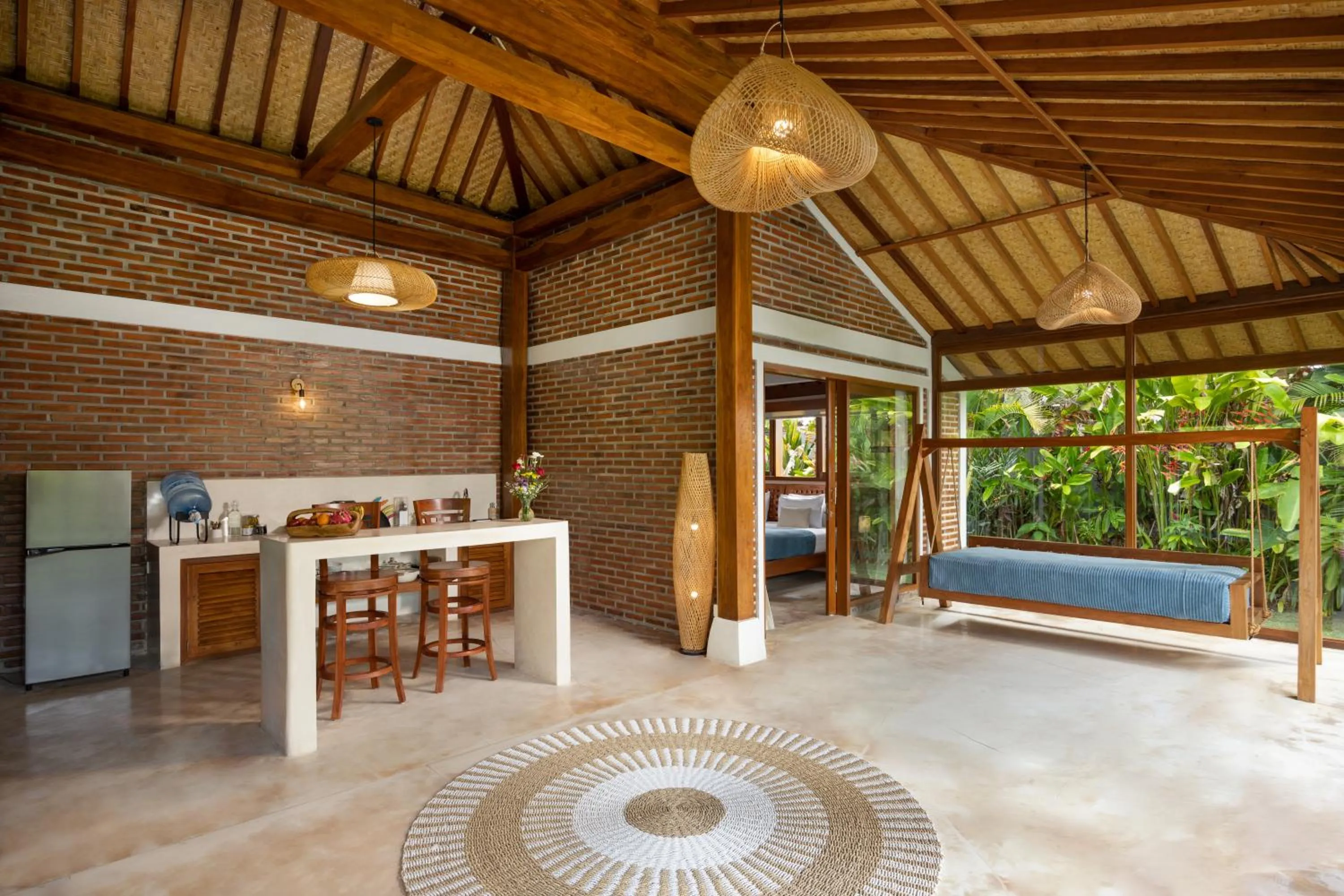 Bedroom in Kampung Uma Dawa Villas and Spa