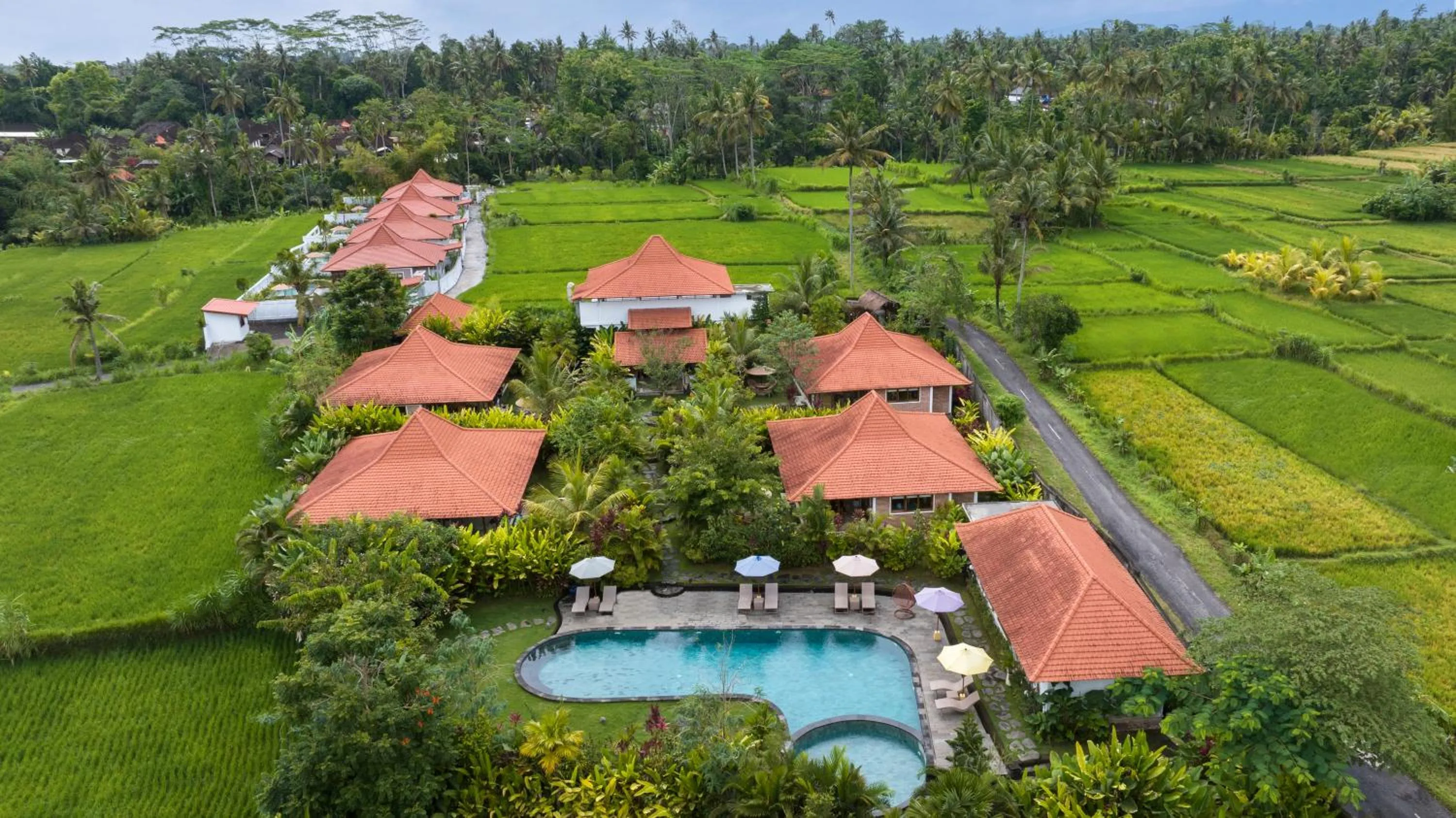 Bird's eye view in Kampung Uma Dawa Villas and Spa