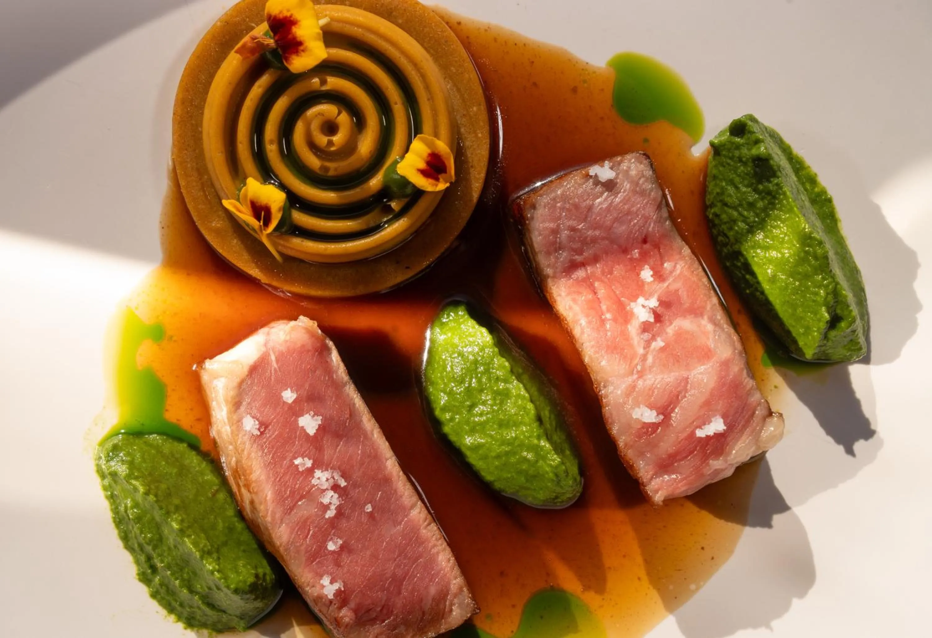 Food in Santo Mine Oia Suites