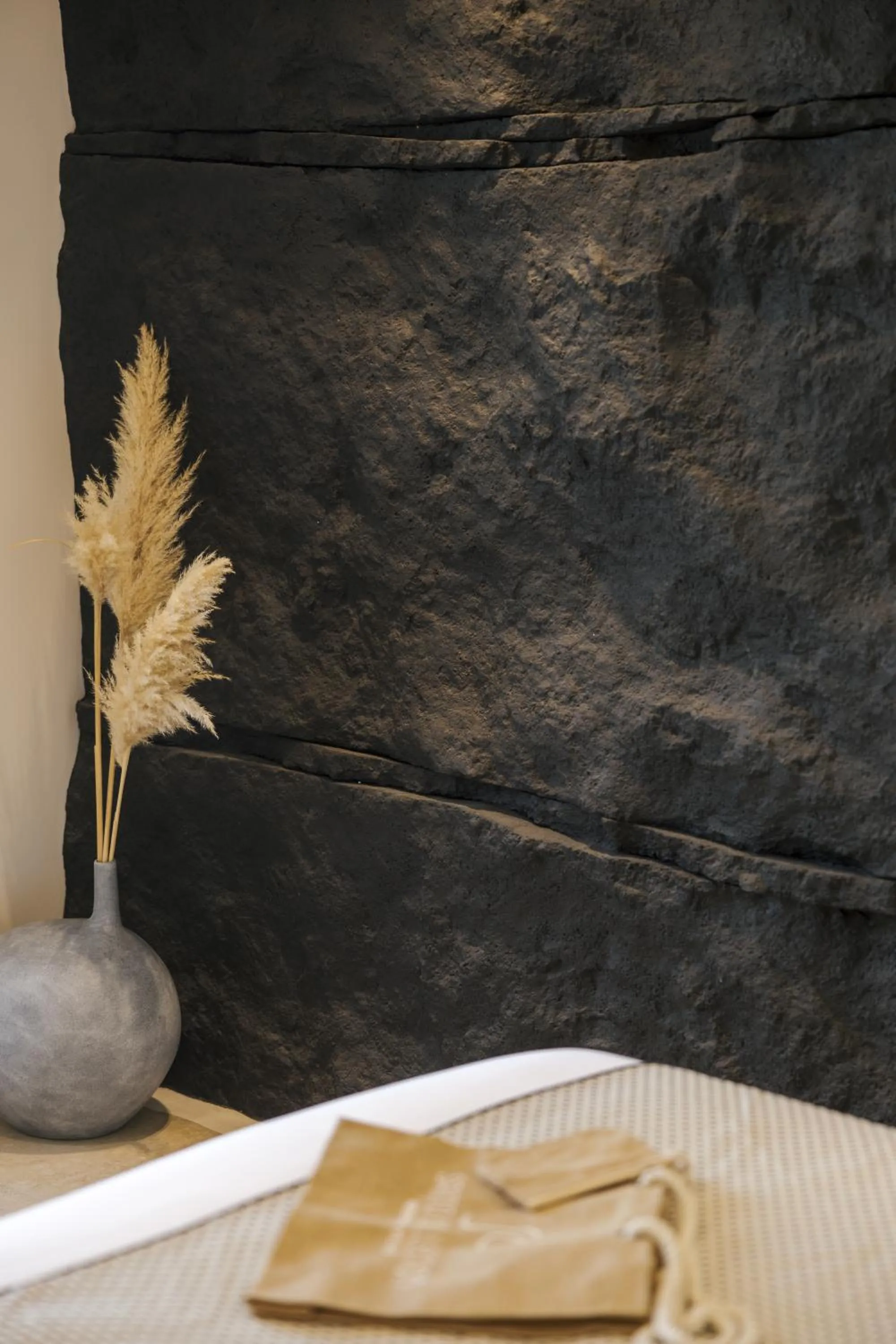 Photo of the whole room in Santo Mine Oia Suites