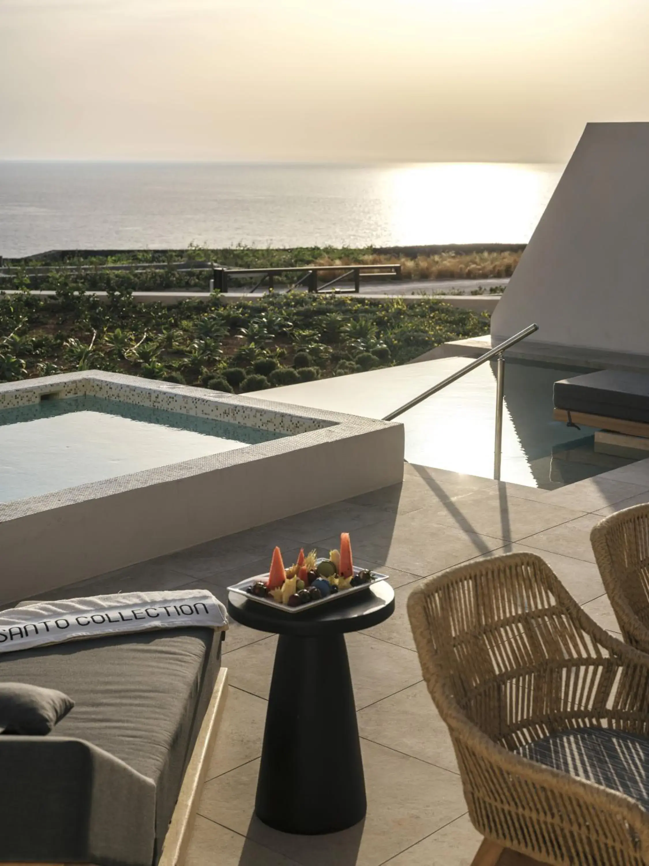 Majestic Sunset & Sea View Suite with Pool & Jacuzzi in Santo Mine Oia Suites Majestic Sunset & Sea View Suite with Pool & Jacuzzi in Santo Mine Oia Suites