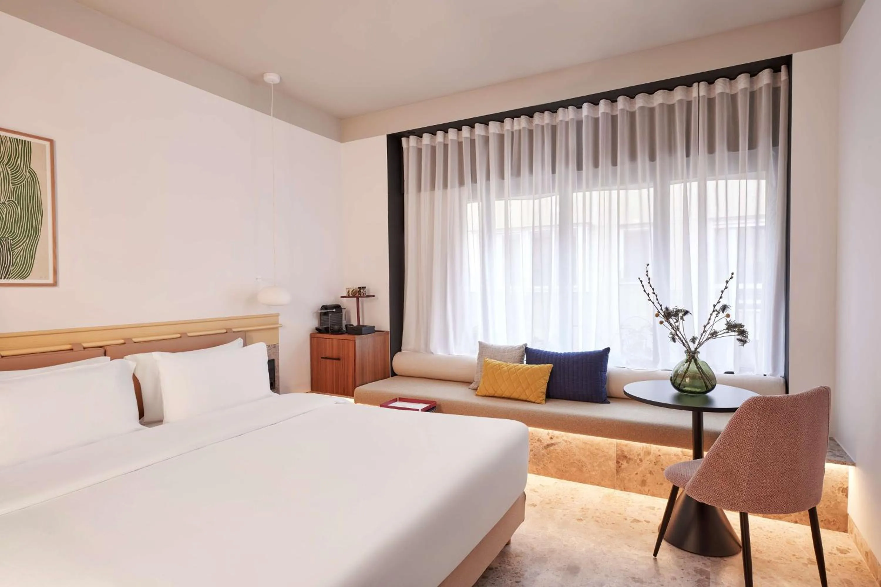 Bedroom, Bed in The Social Athens Hotel, a member of Radisson Individuals