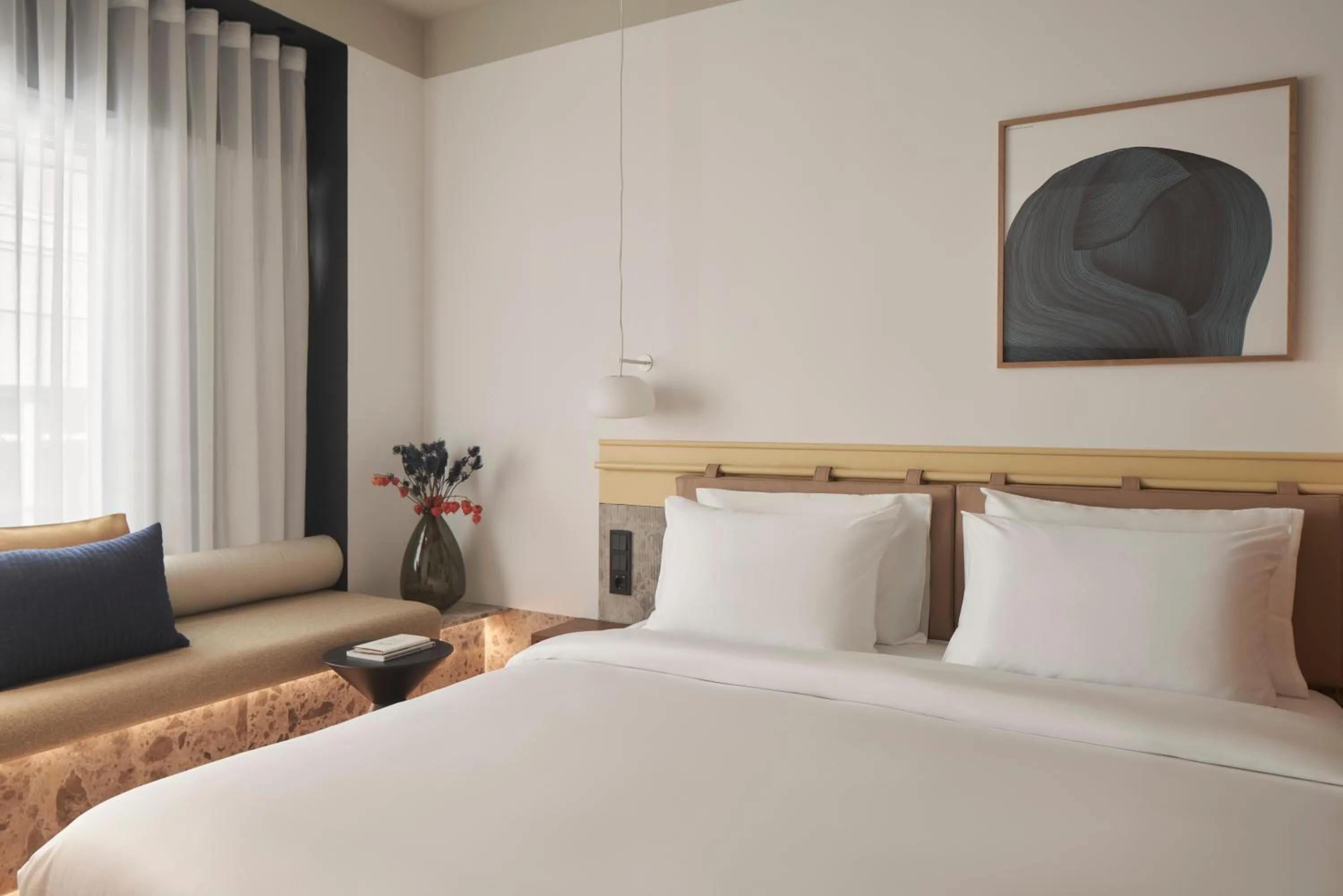 Bed in The Social Athens Hotel, a member of Radisson Individuals