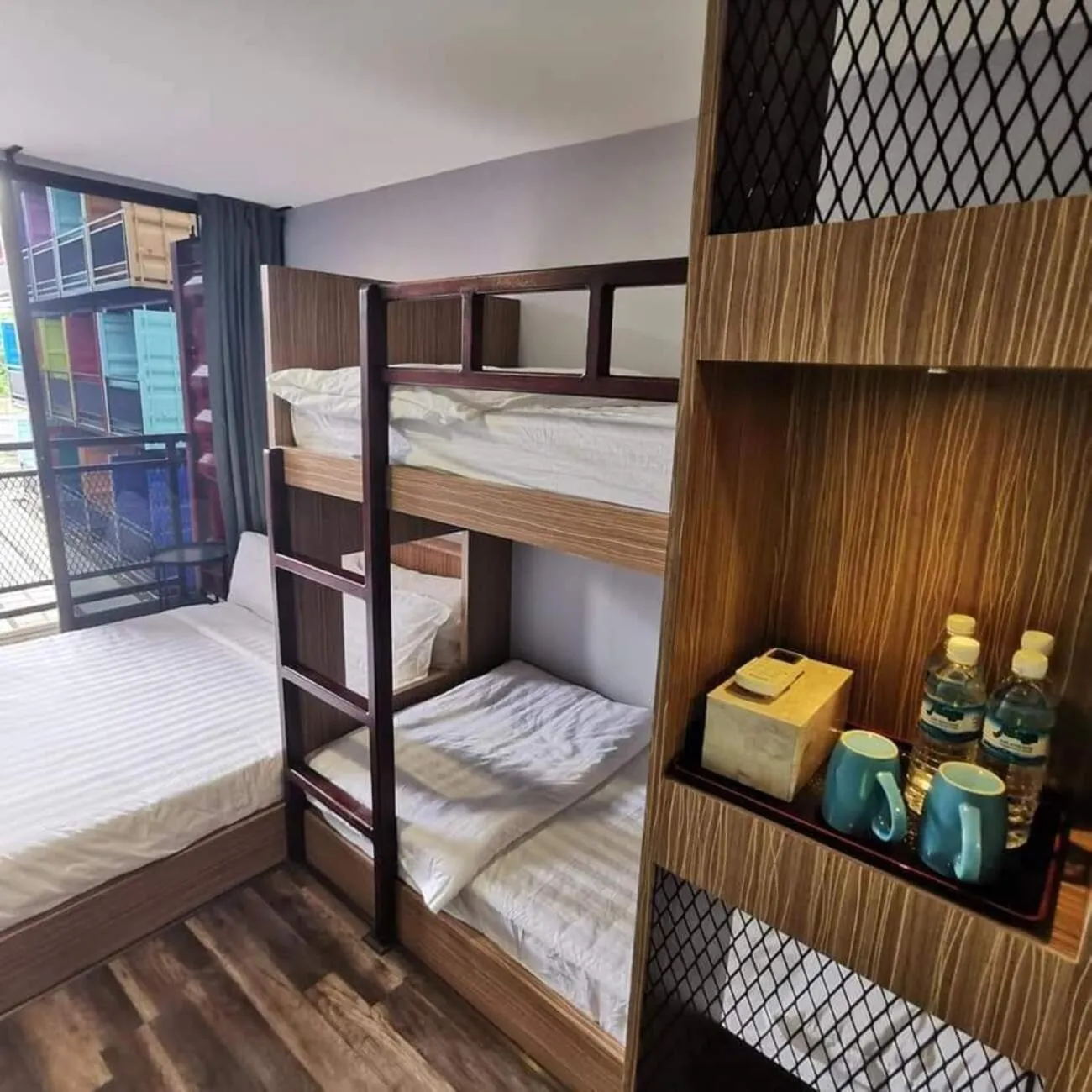 Bedroom, Bed in Boxinn The Kontena Home