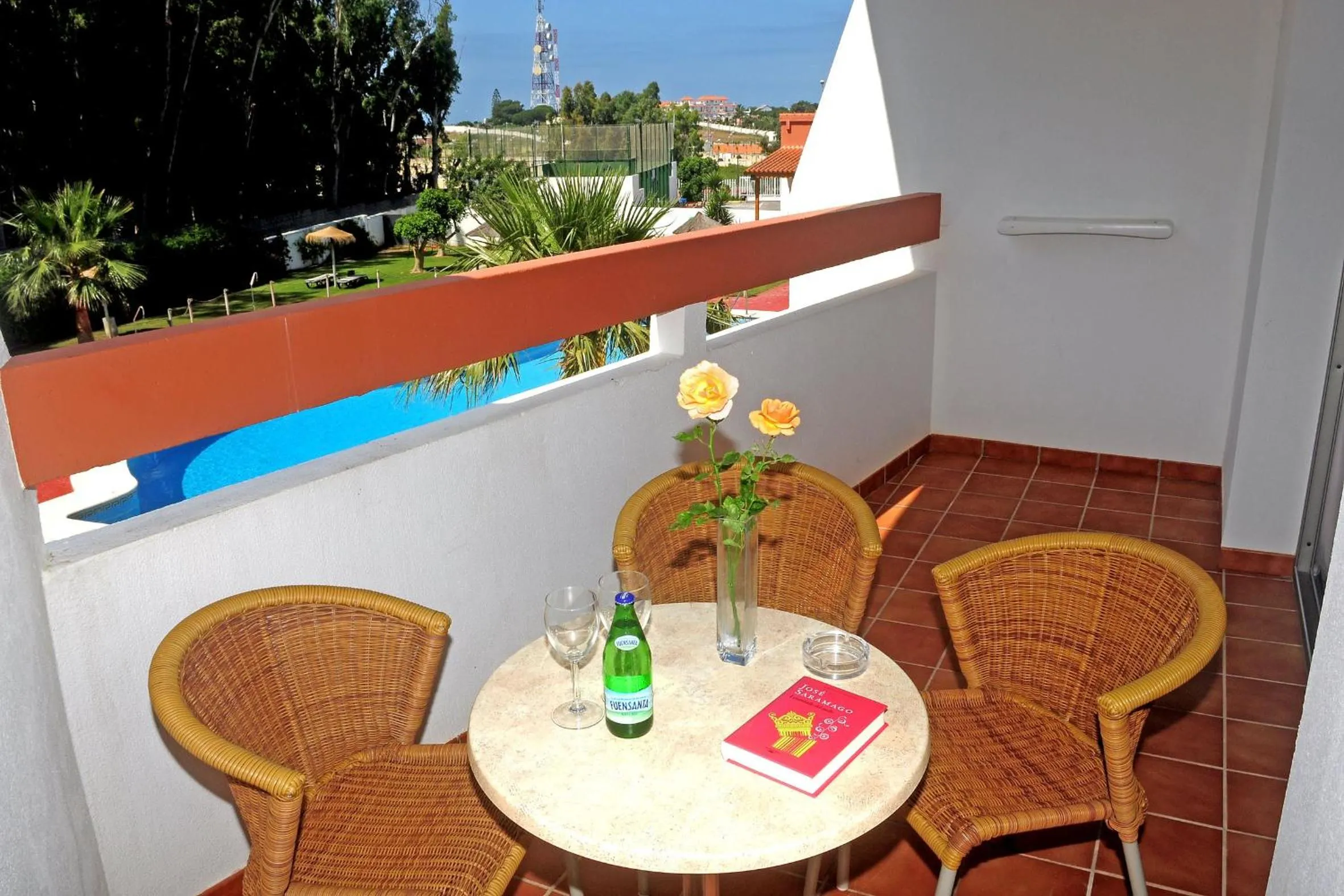 Balcony/Terrace in Hotel Pradillo Conil