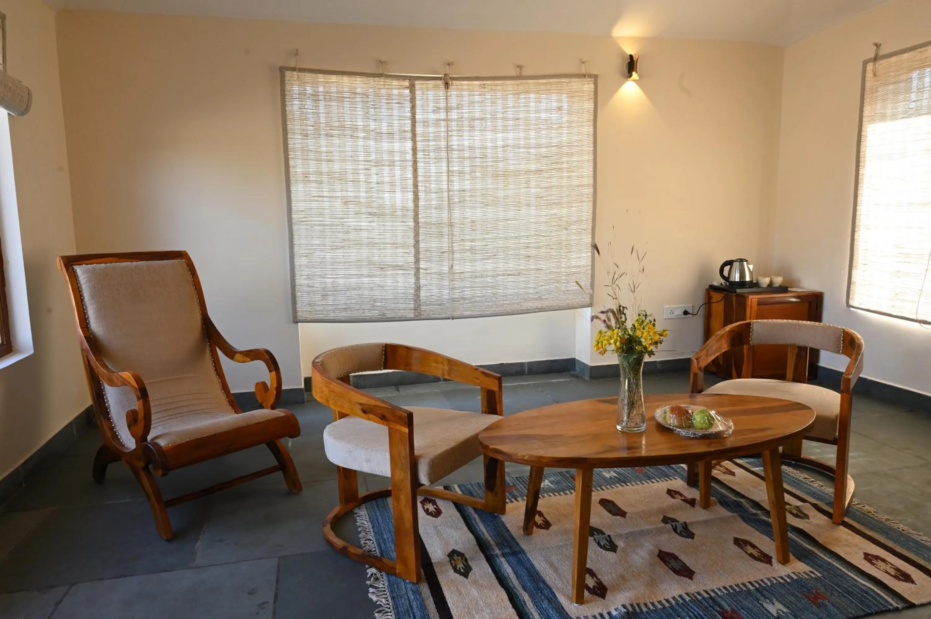 Living room in Clarks Safari Jawai