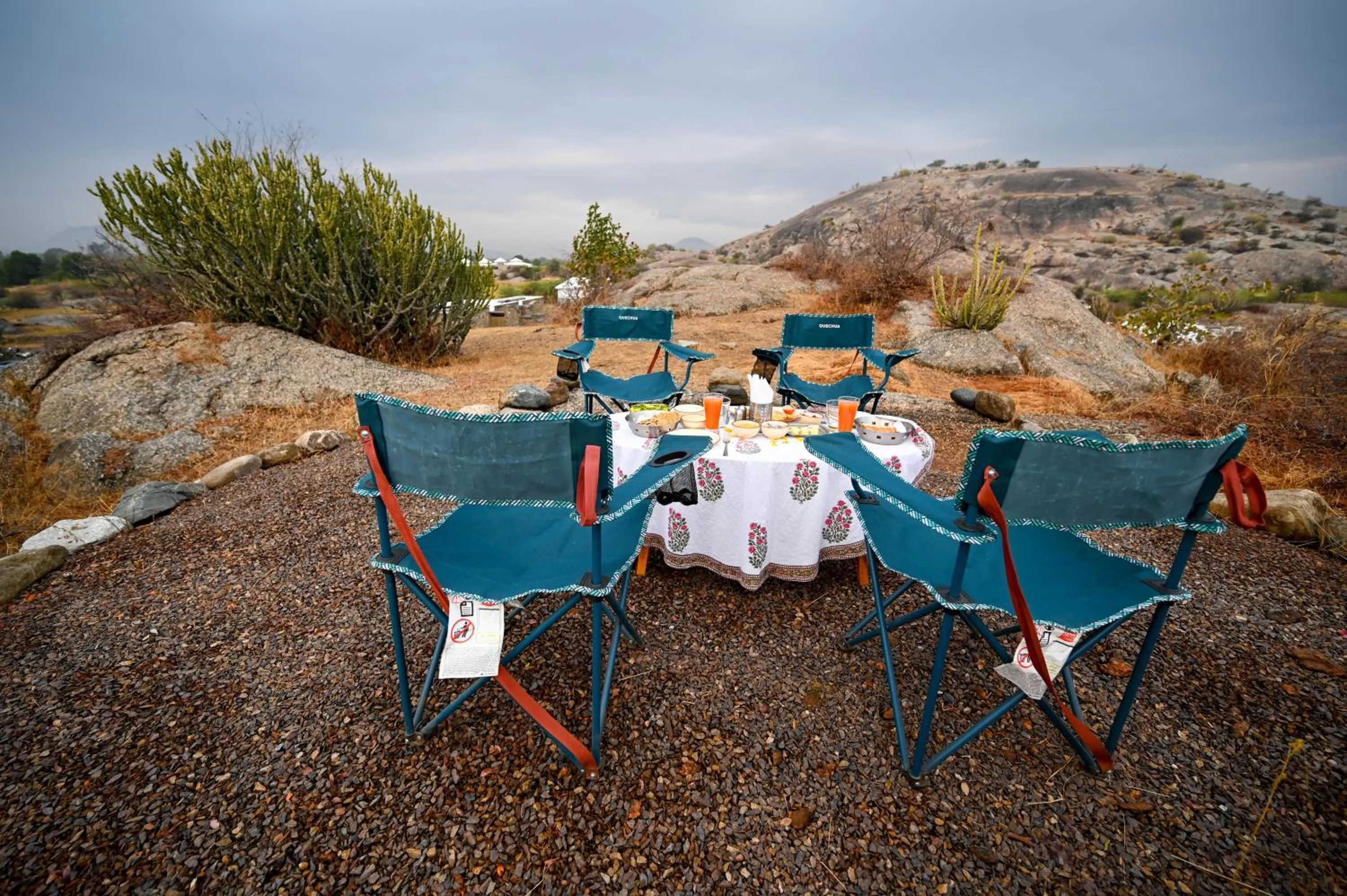 Natural landscape in Clarks Safari Jawai