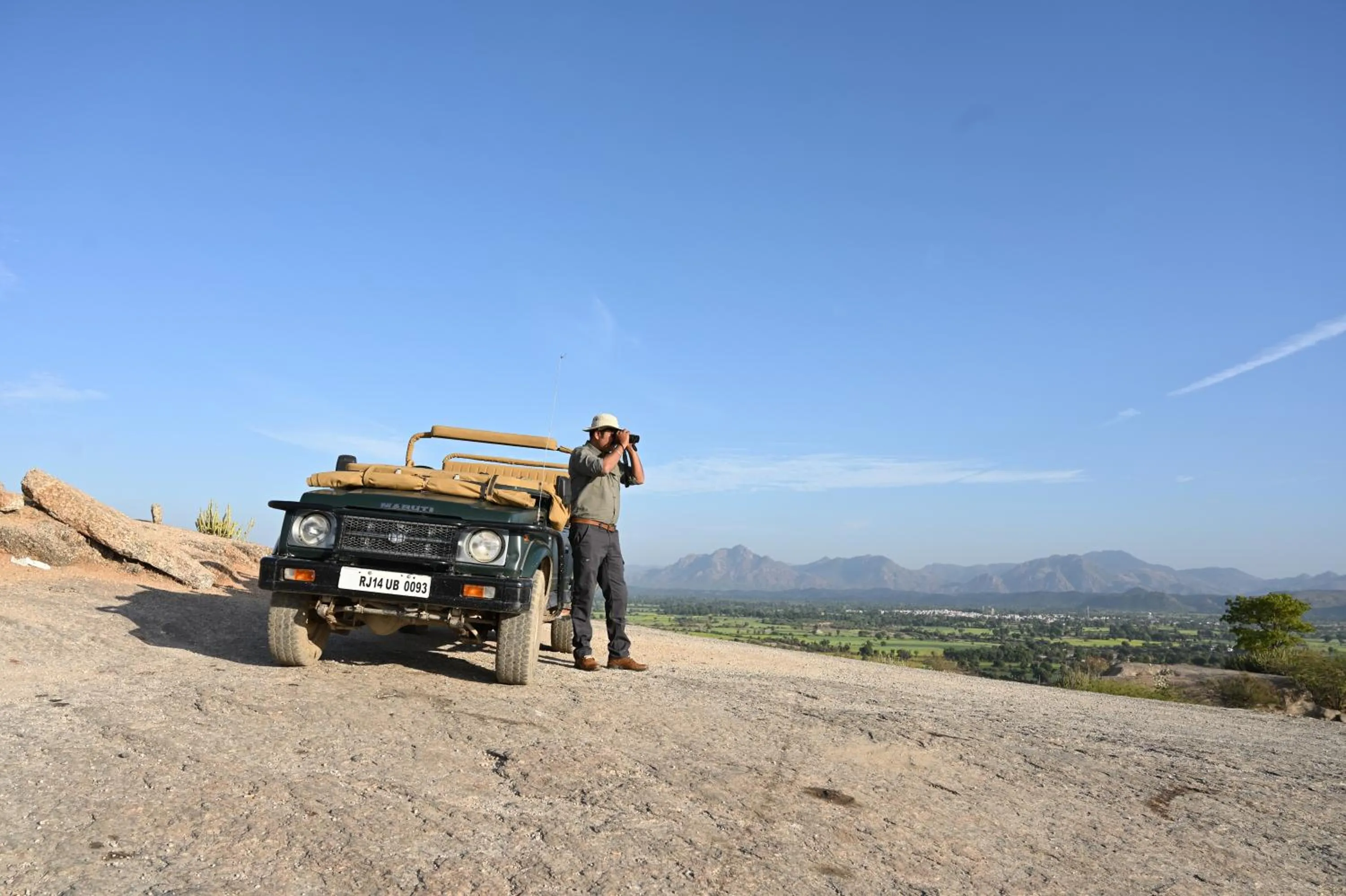 Natural landscape in Clarks Safari Jawai