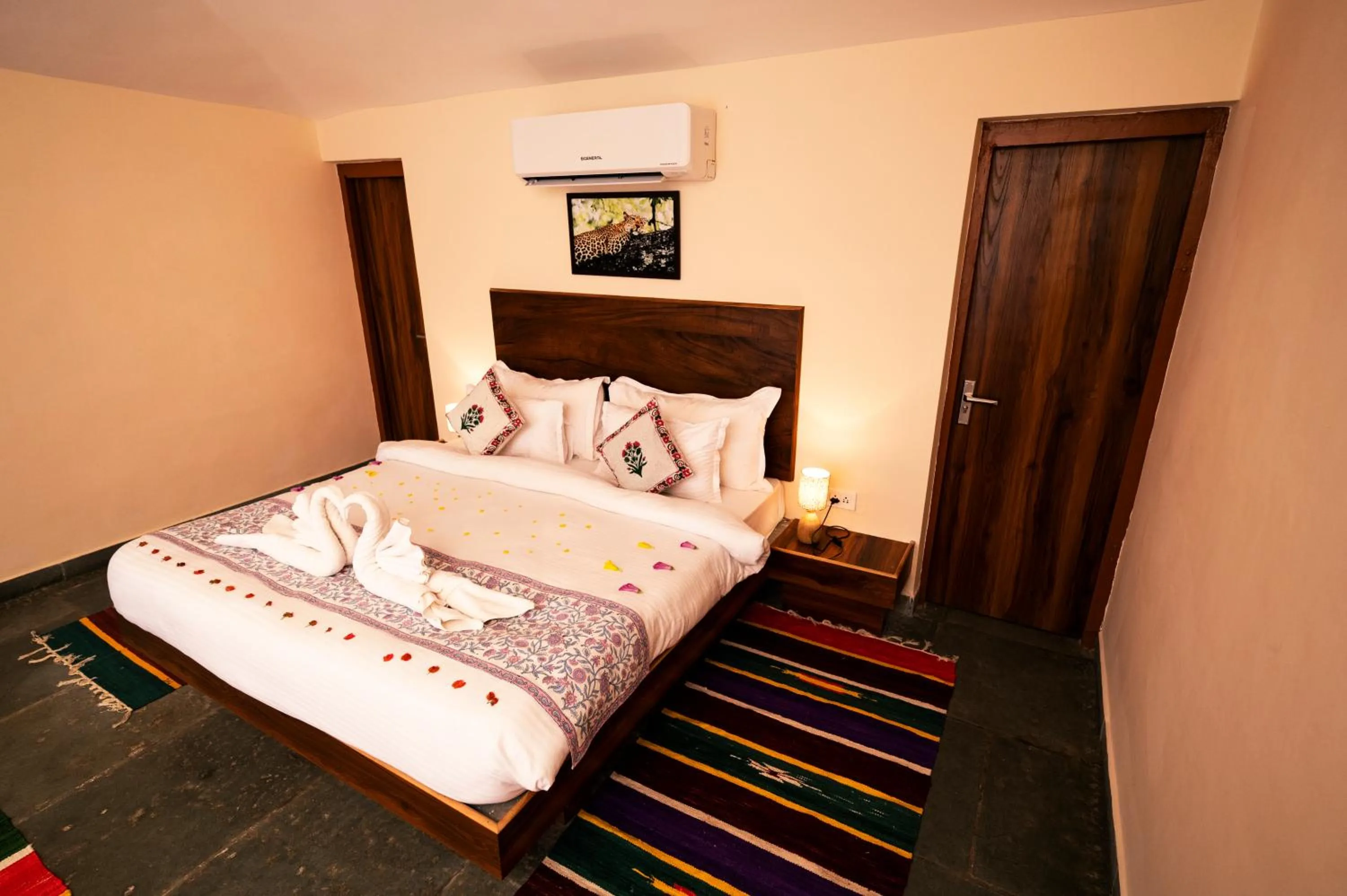 Bed in Clarks Safari Jawai