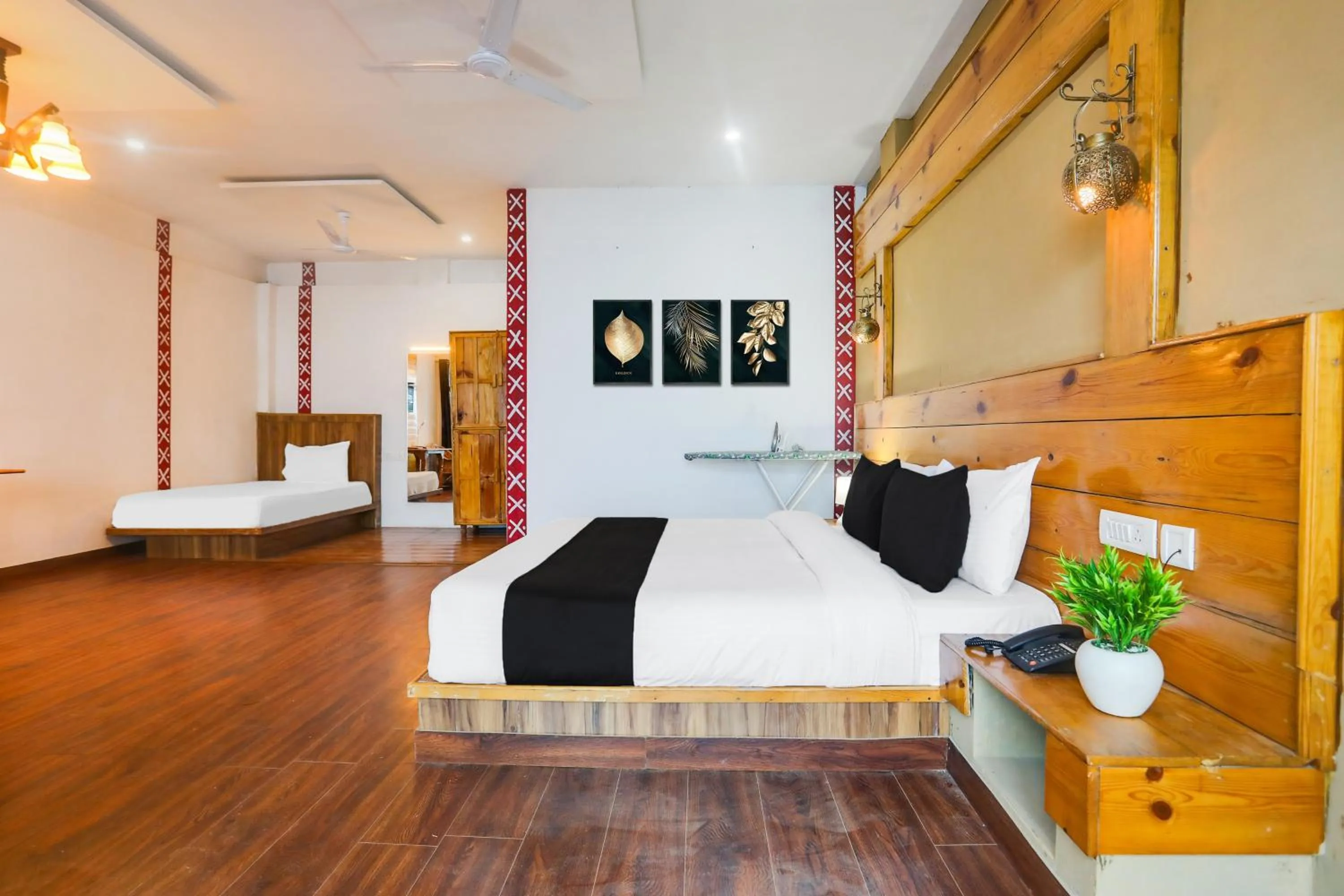 Bedroom, Bed in Palette by CheckIn Bhatta Falls Mussorie