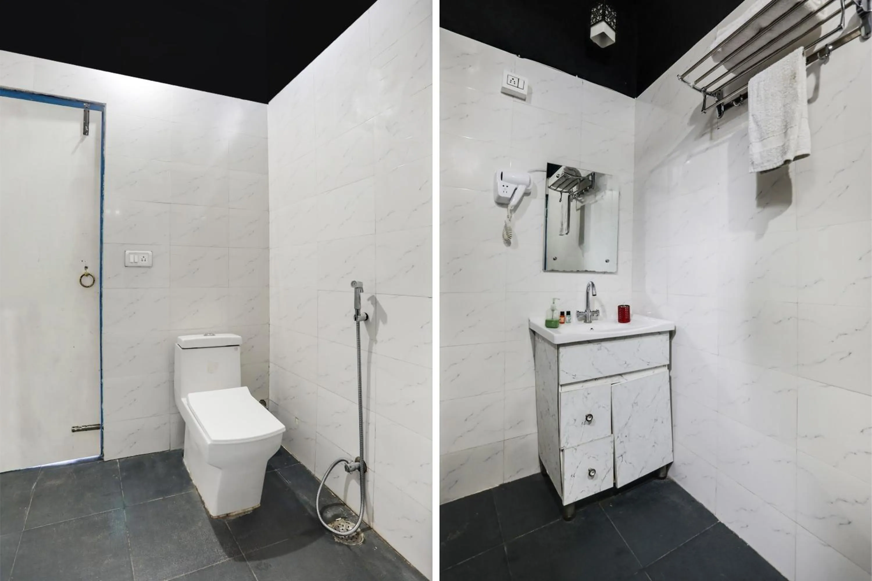 Bathroom in Palette by CheckIn Bhatta Falls Mussorie