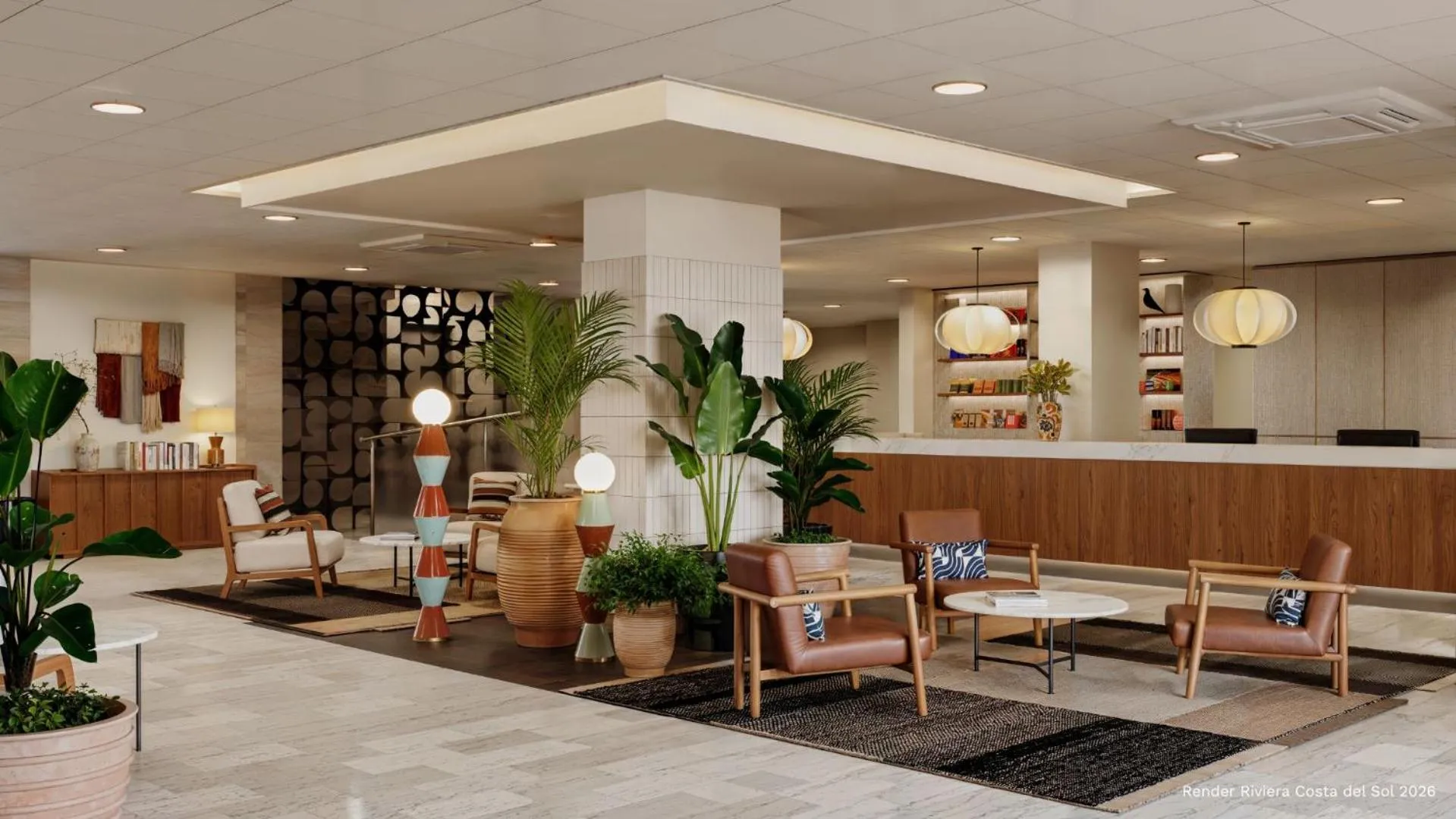 Lobby or reception in Hotel Riviera Costa del Sol - Adults Recommended