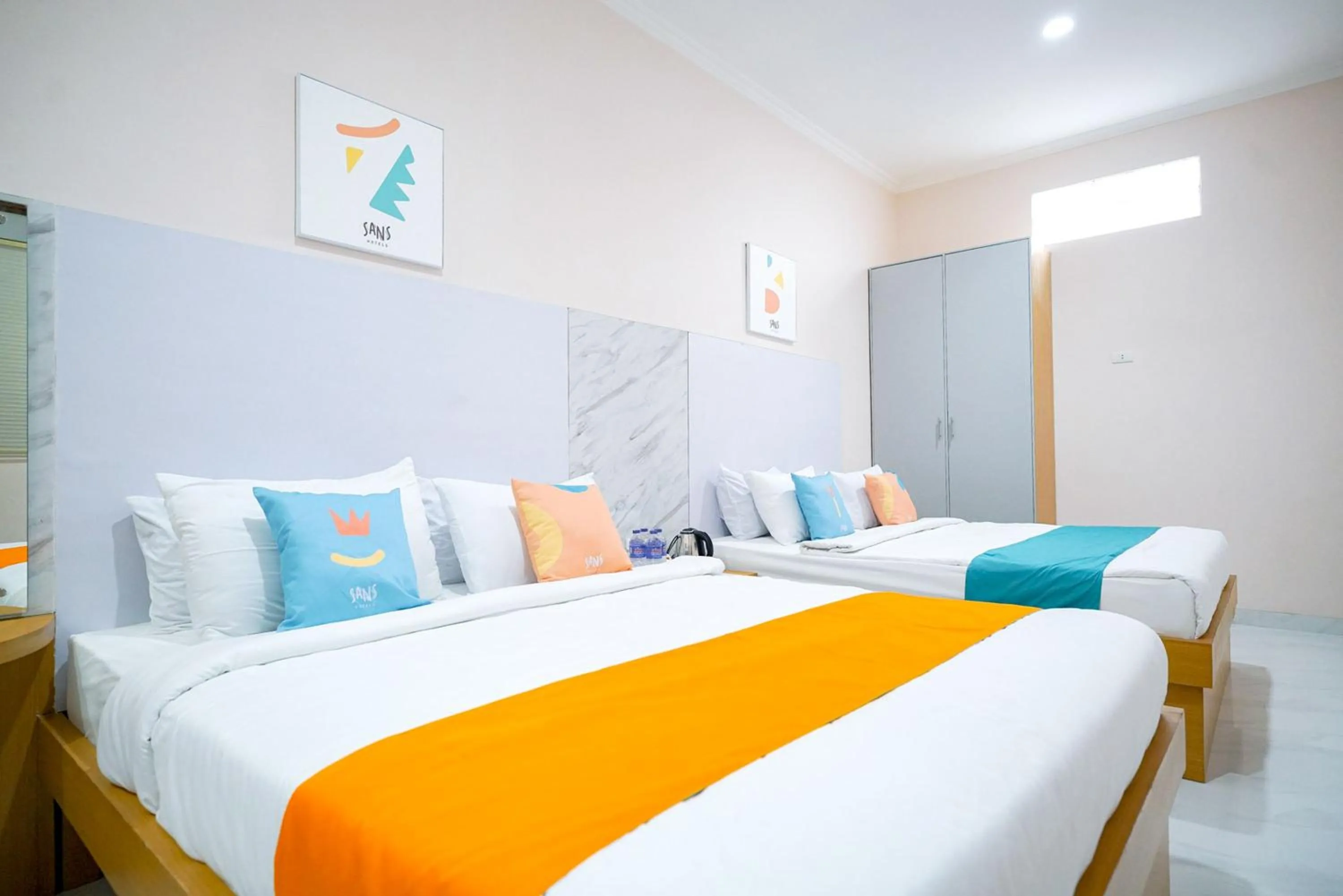 Bedroom, Bed in Sans Bougenville Lampung