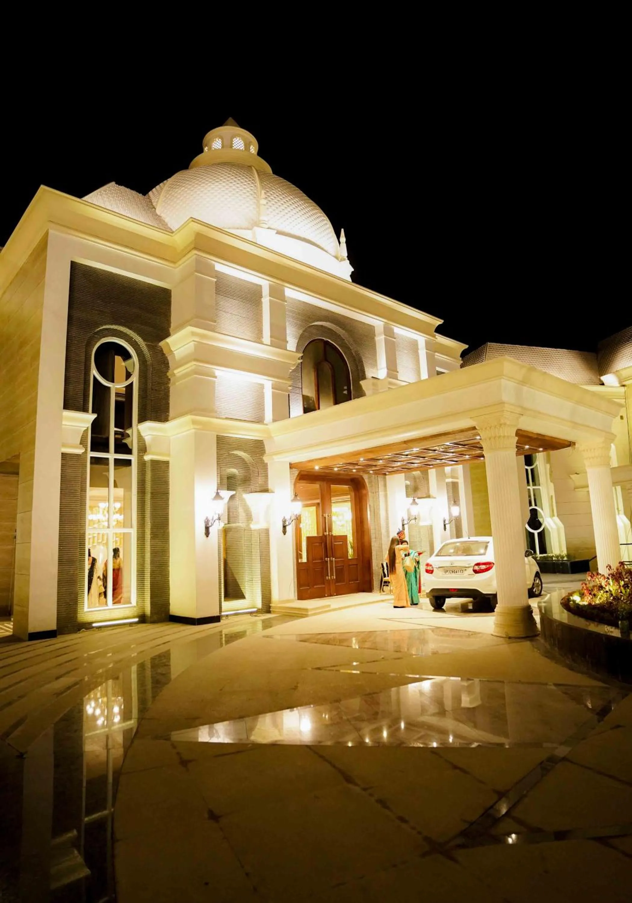 Property building in The Grand Nirvana Hotel