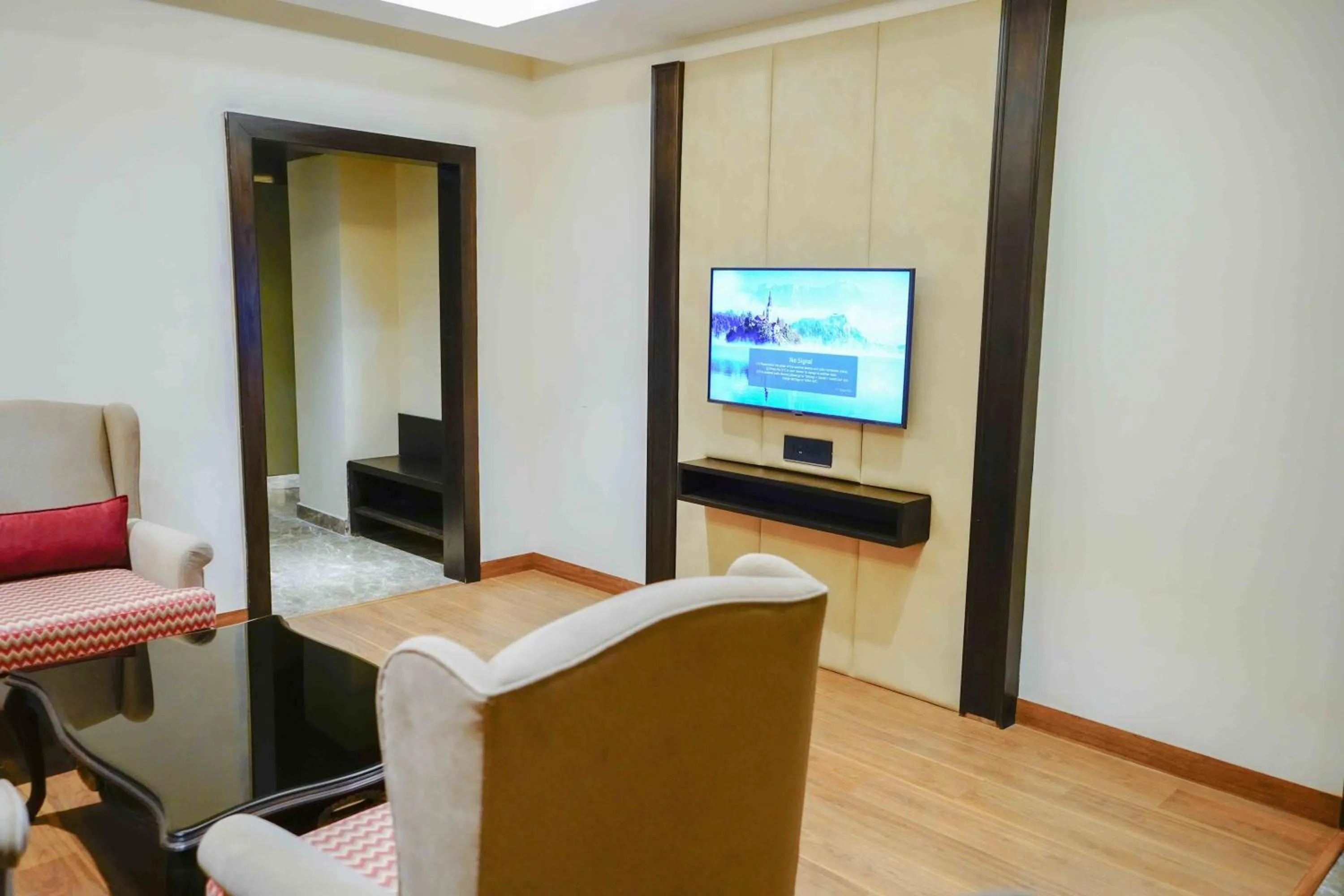 TV and multimedia in The Grand Nirvana Hotel