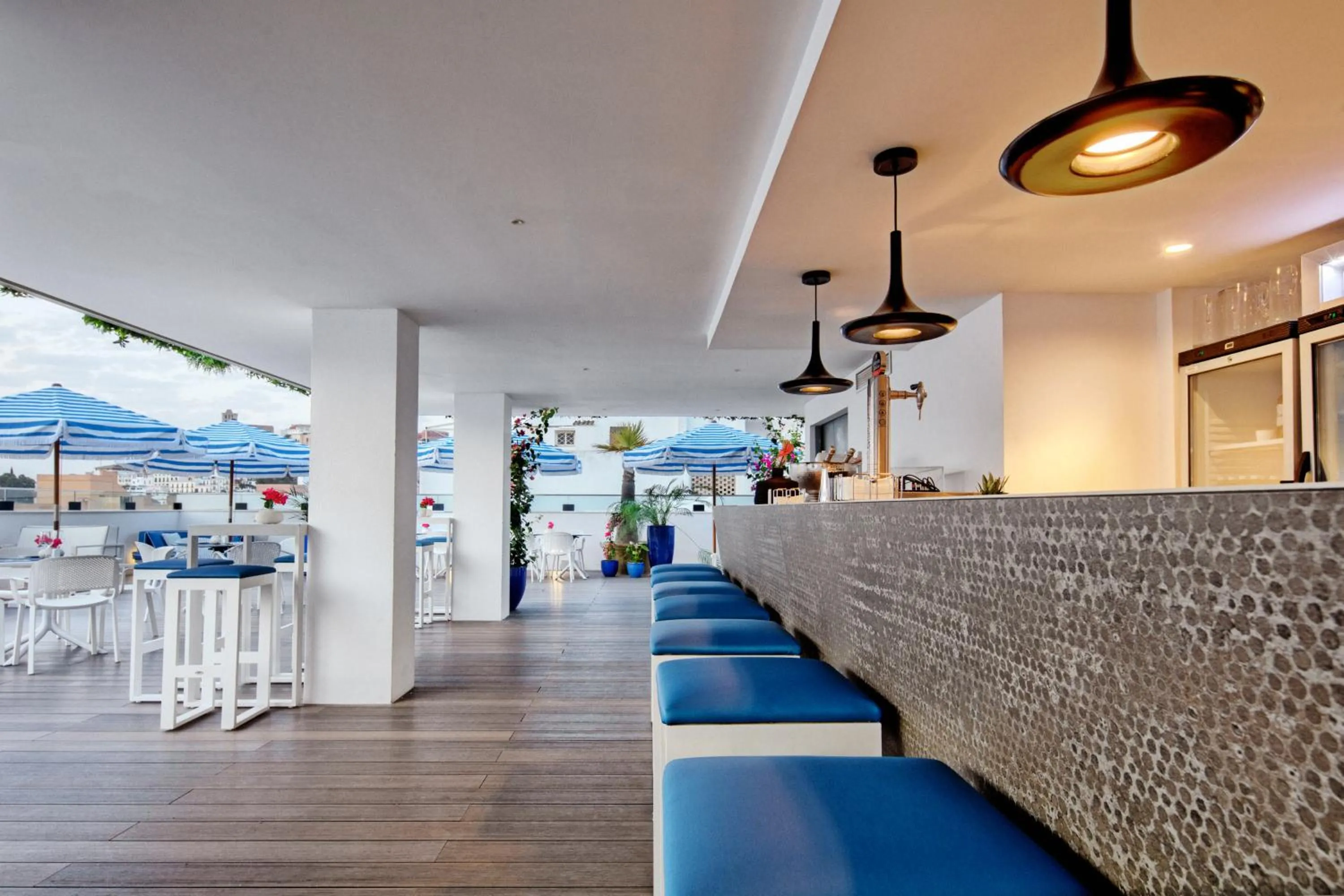 Balcony/Terrace in Eurostars Puerto de Ibiza