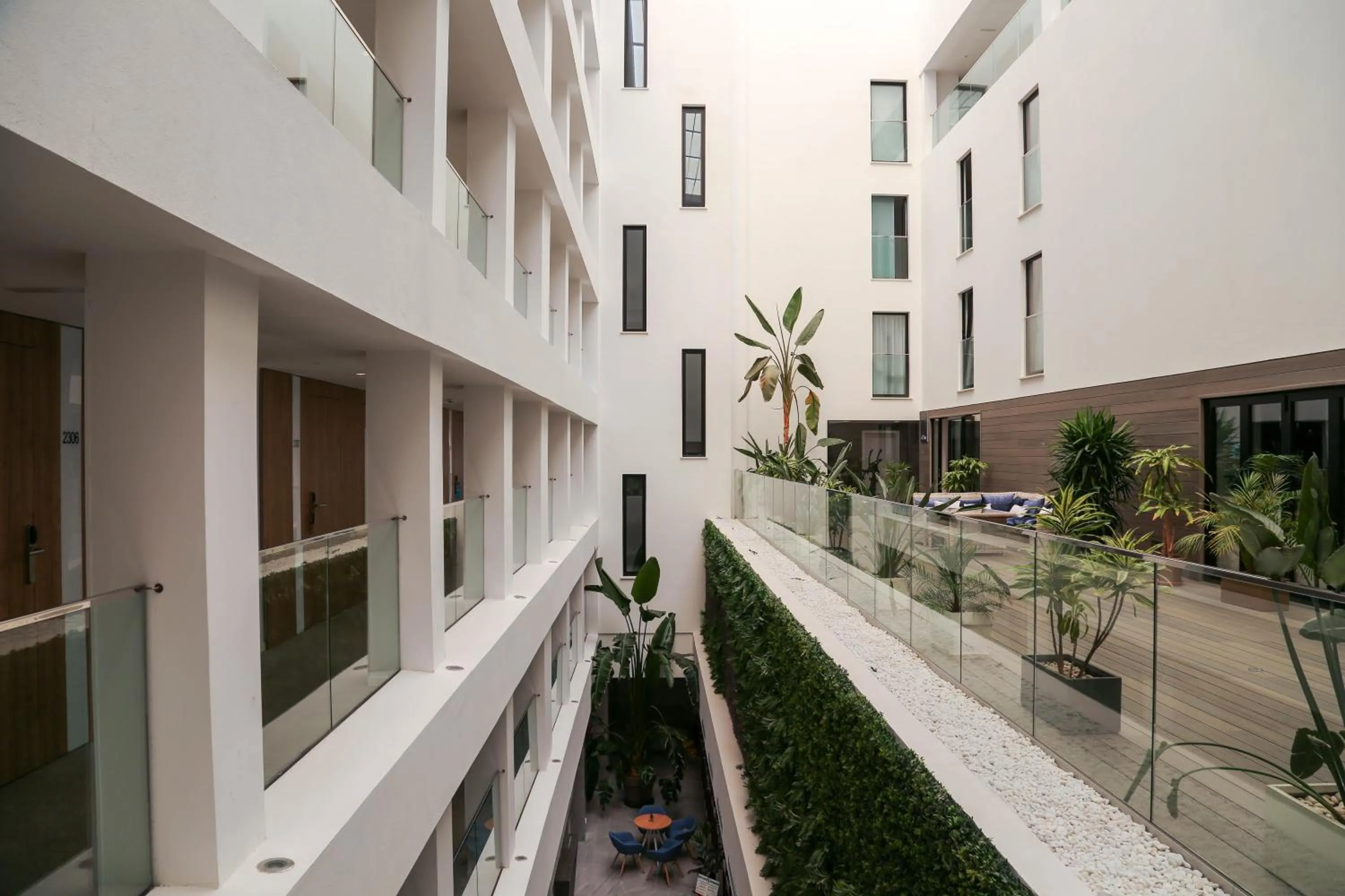 Patio in Eurostars Puerto de Ibiza